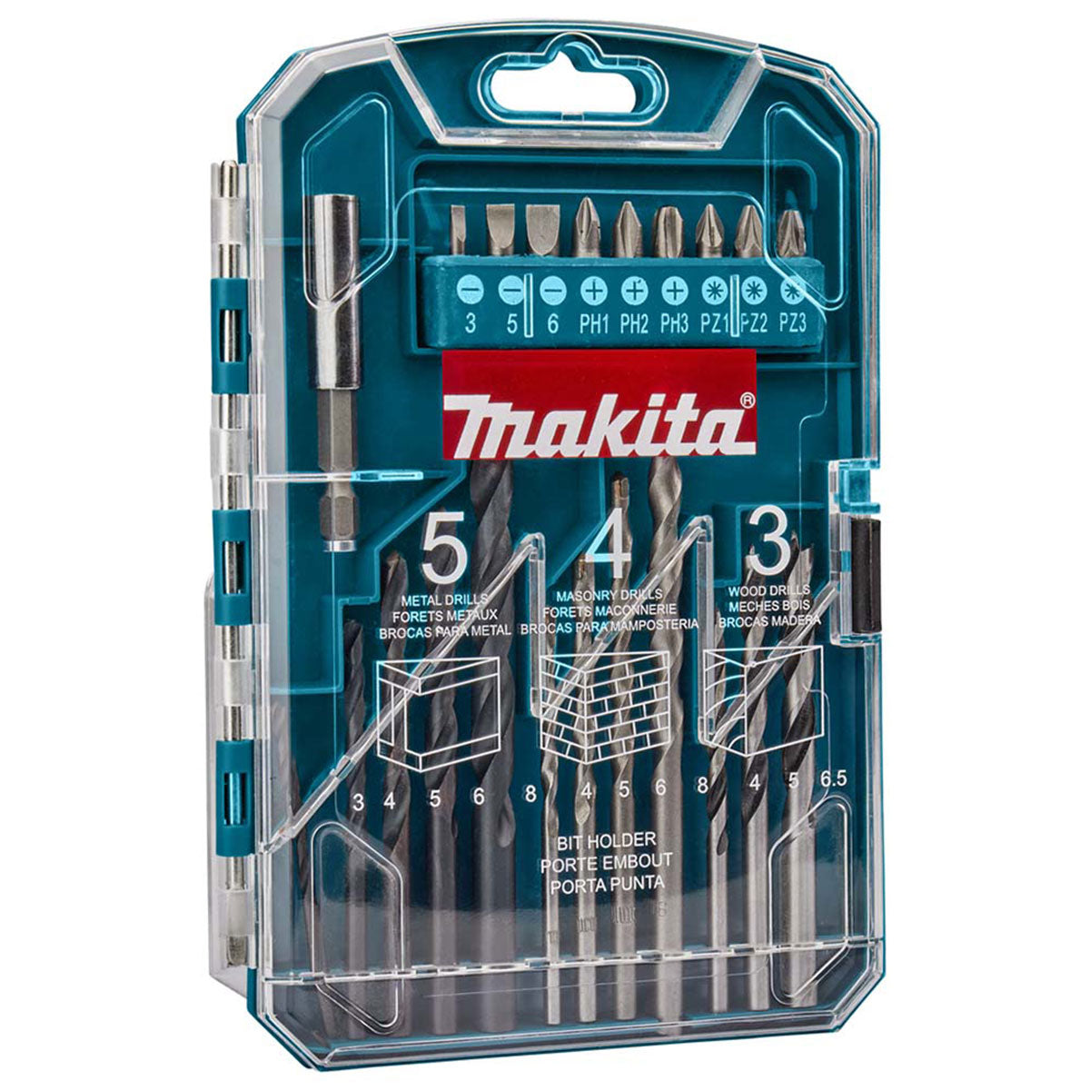 Makita P-44002 Drilling & Screwdriver Bit Set Of 22 Piece