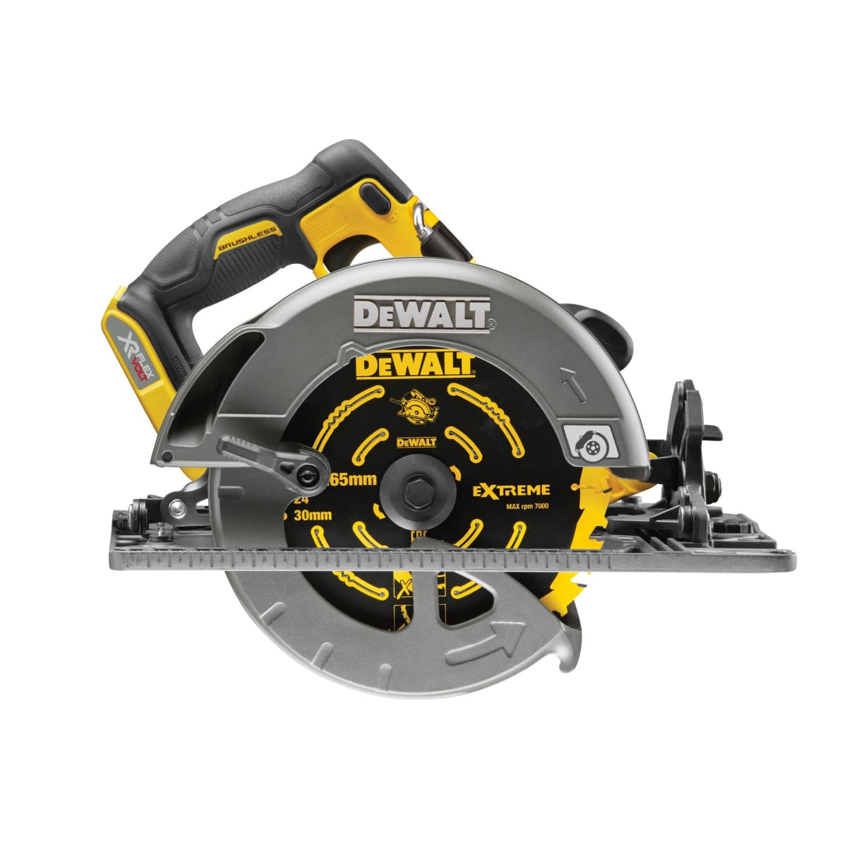 DeWalt DCS579NT 54V XR FlexVolt Circular Saw 190mm Body Only for High-Performance & Cordless Cutting