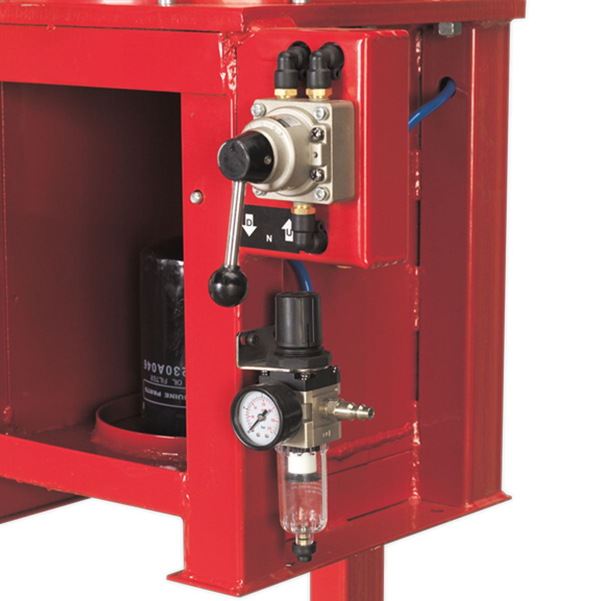 Sealey HFC08 Pneumatic Oil Filter Crusher