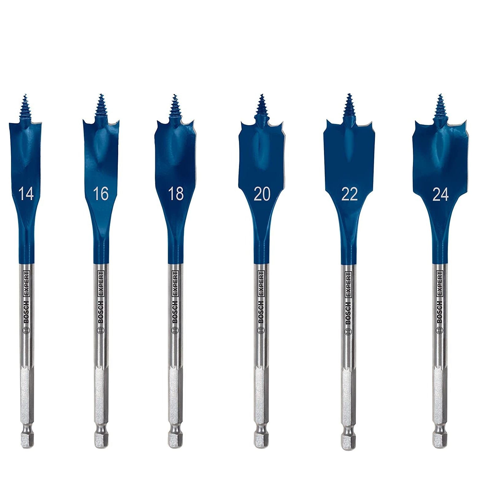 Bosch Expert Self Cut Speed Spade Drill Bit Set Of 6 Piece - 2608900332