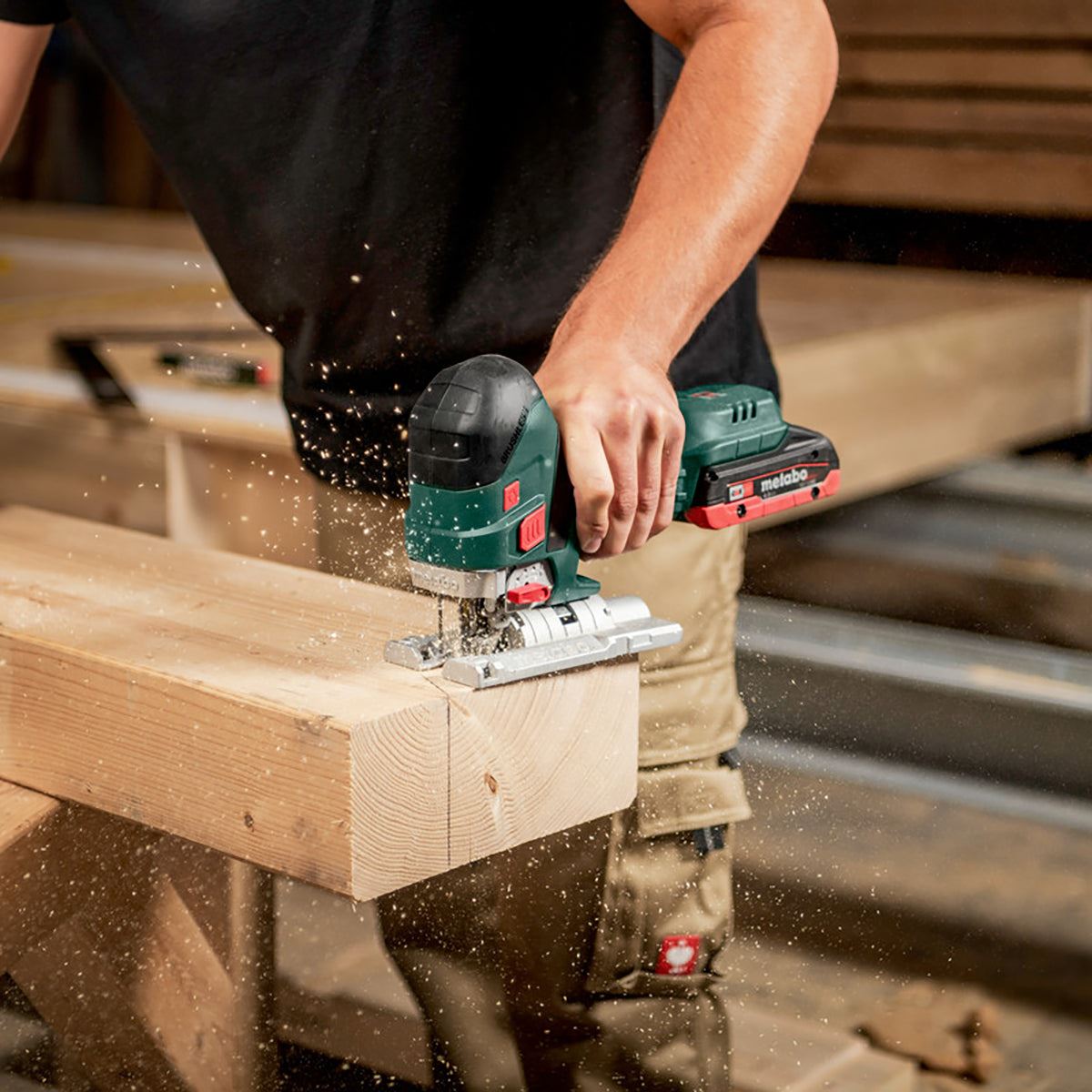 Metabo STA 18 LTX 150 BL 18V Brushless Body Grip Jigsaw Body Only & Metabox 601502840