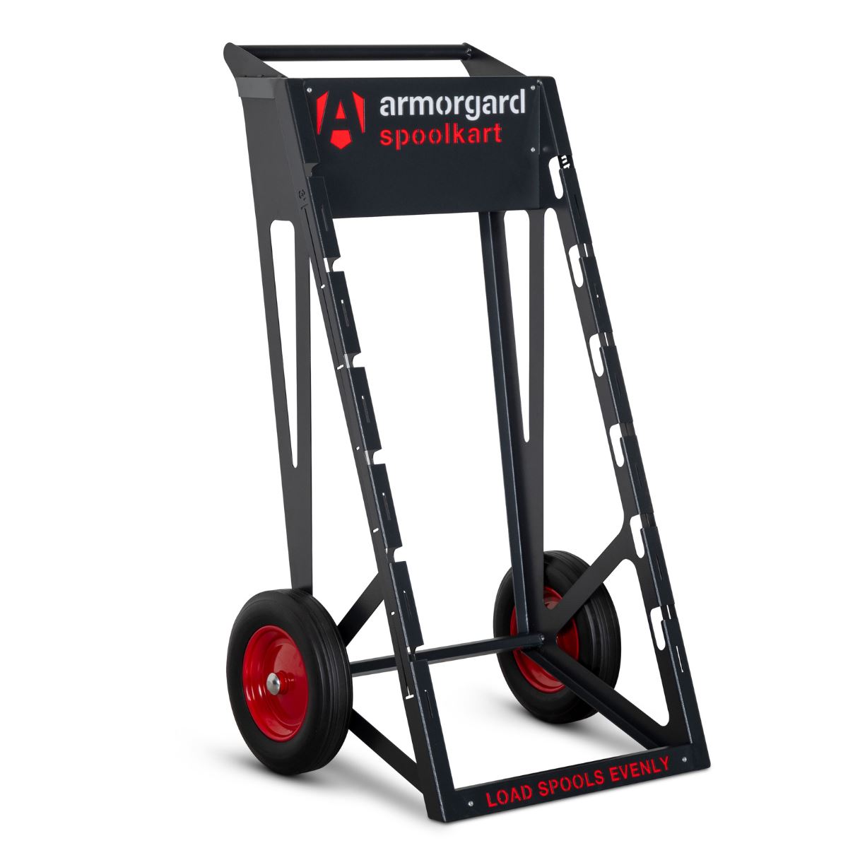 Armorgard SPK2 Spoolkart Mobile Cable Reel Cart 740mm x 840mm x 1365mm Efficient Cable Storage Solution