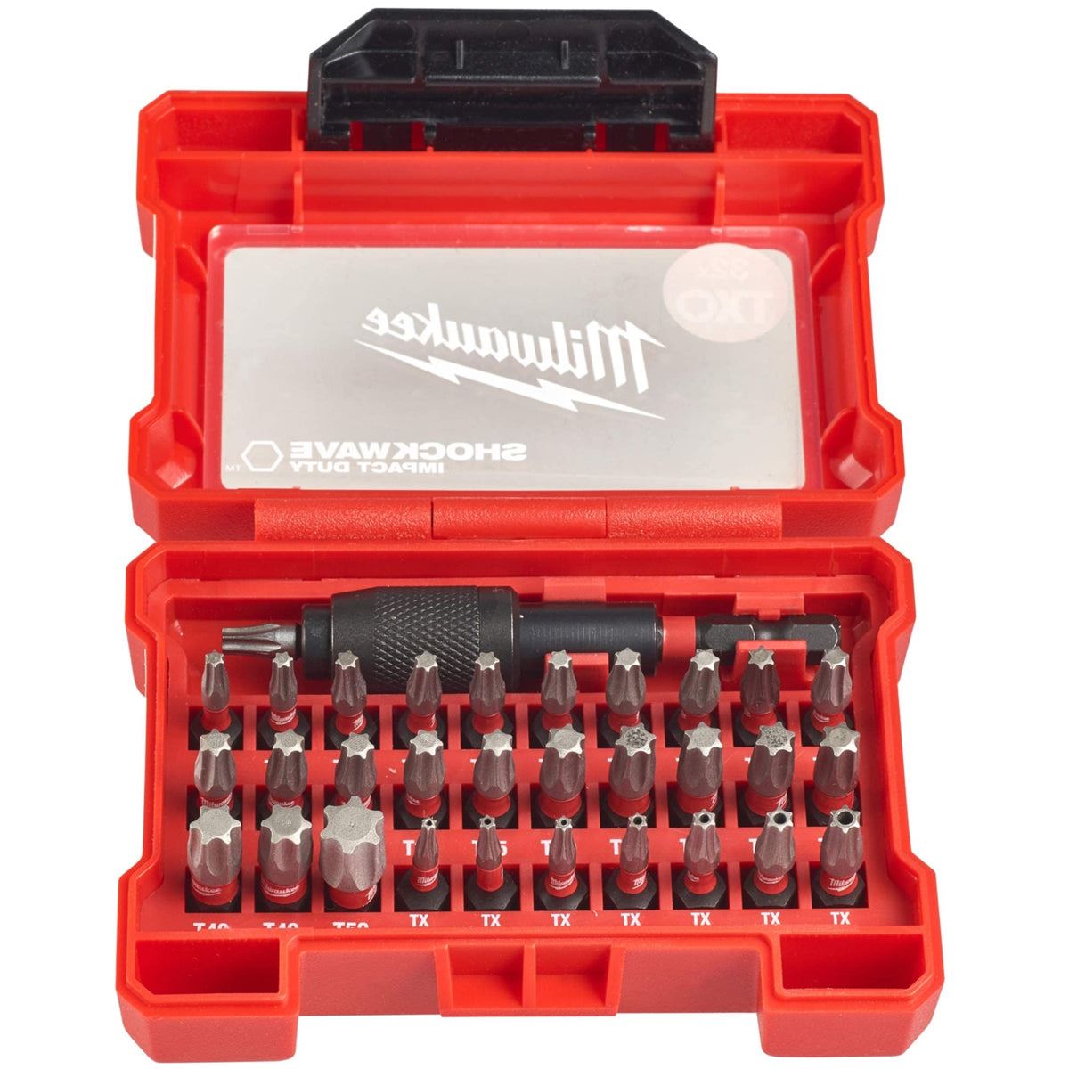 Milwaukee Shockwave Impact Duty Screwdriver Bit Set 32 Piece 4932471586