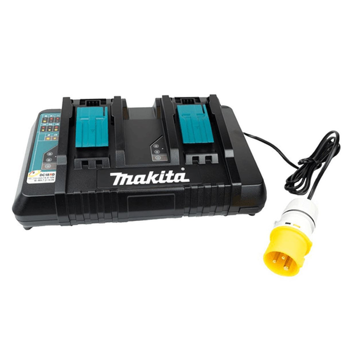 Makita DC18RD/1 14.4 - 18V LXT Twin Port Rapid Battery Charger 110V