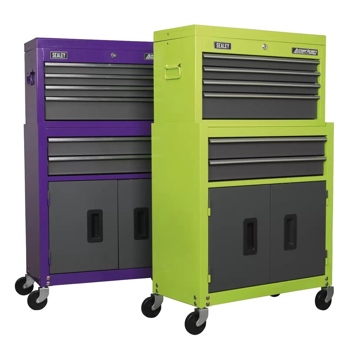 Sealey AP2200BBCP 6 Drawer Topchest & Rollcab with Ball-Bearing Slides