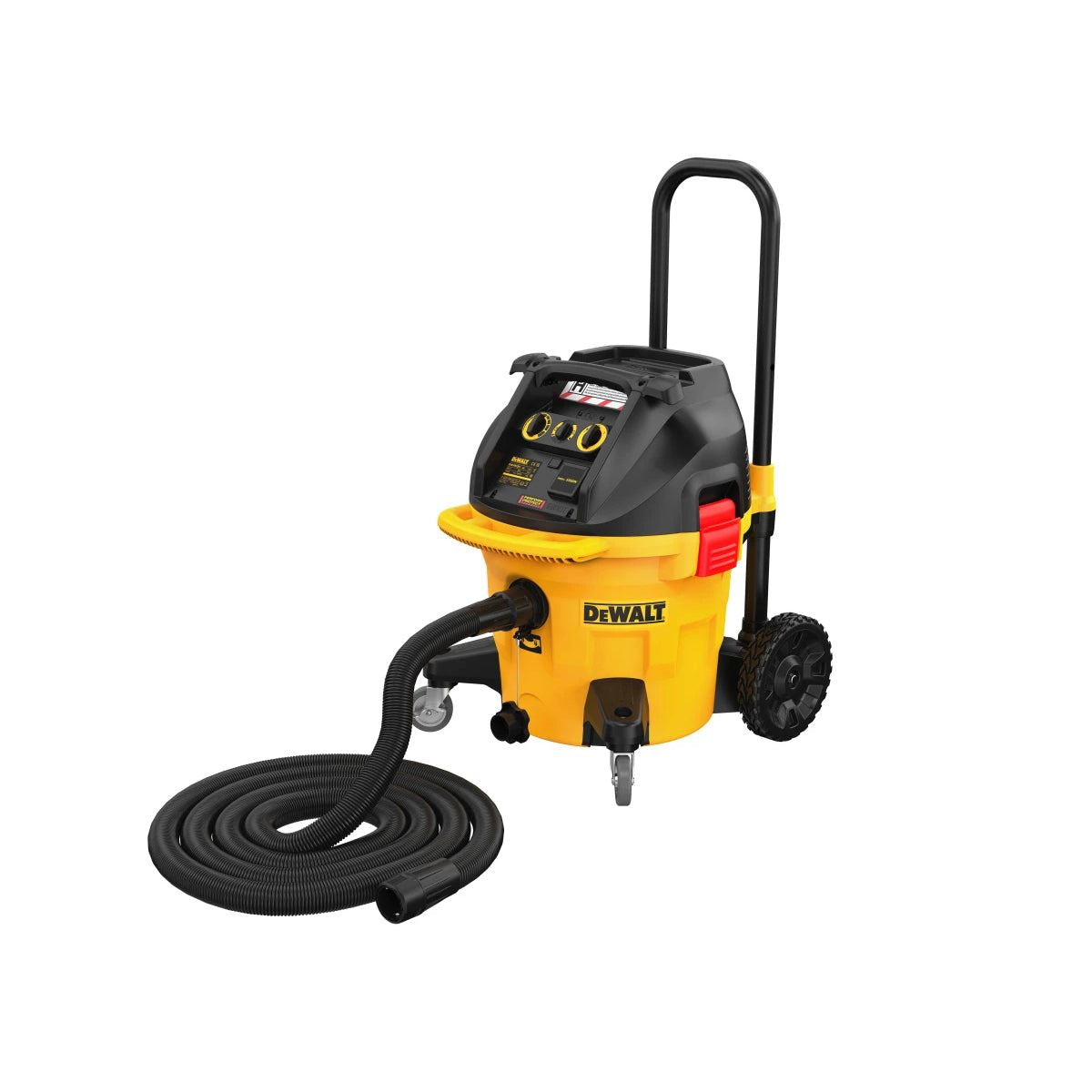 Dewalt DWV905HL H-Class Dust Extractor 38 litre 1400W/110V High-Power Vacuum for Safe Dust Collection