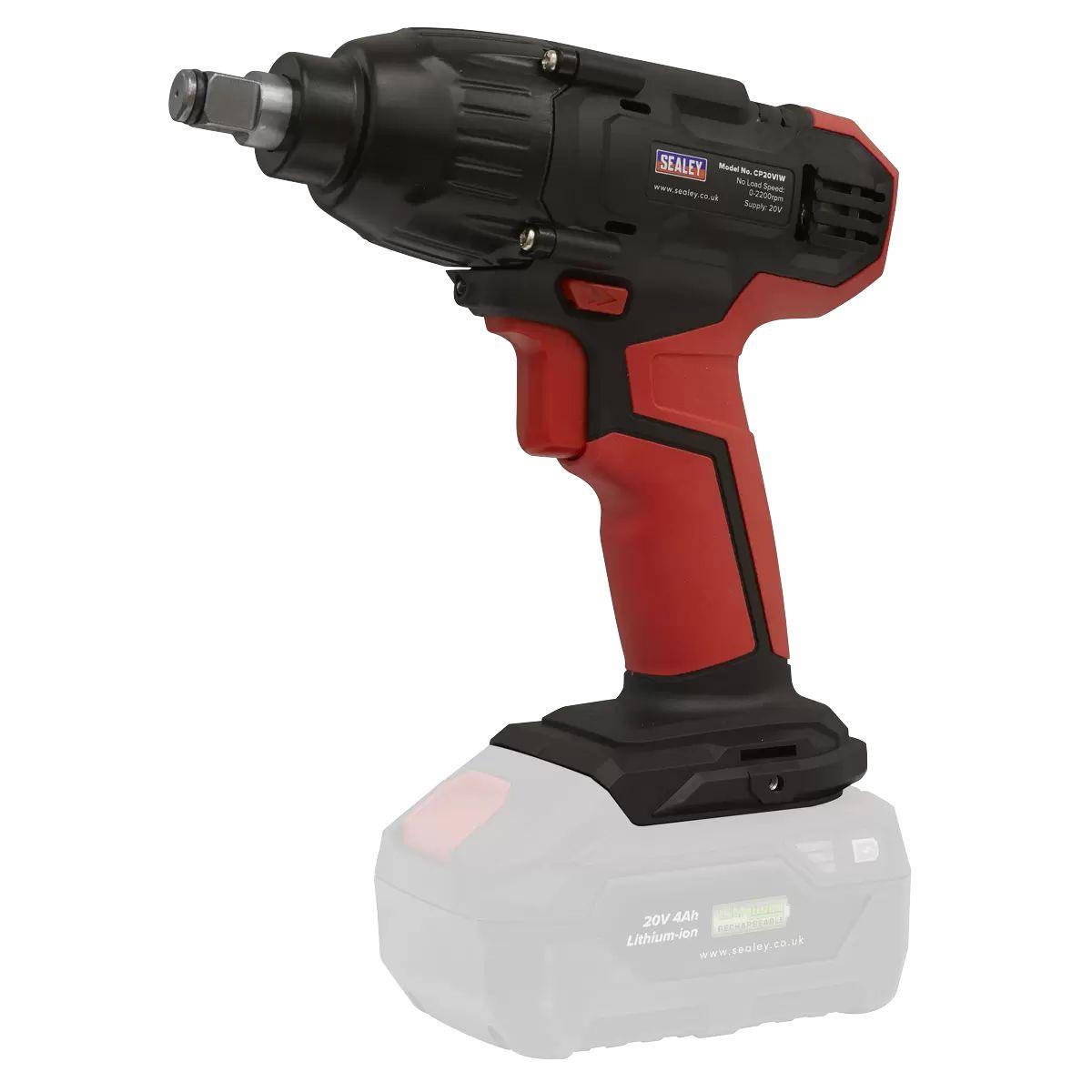 Sealey CP20VCOMBO1EU 20V Cordless 3 X Power Tool Kit Euro Plug With 2 Batteries & Charges