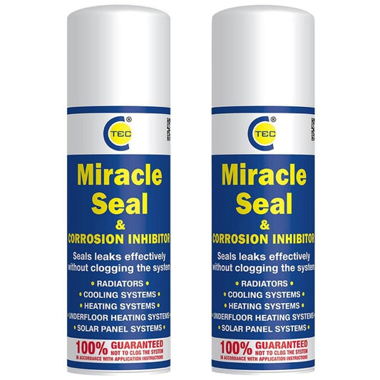 C-TEC 250ml Miracle Seal Leak Sealer & Corrosion Inhibitor Pack of 2