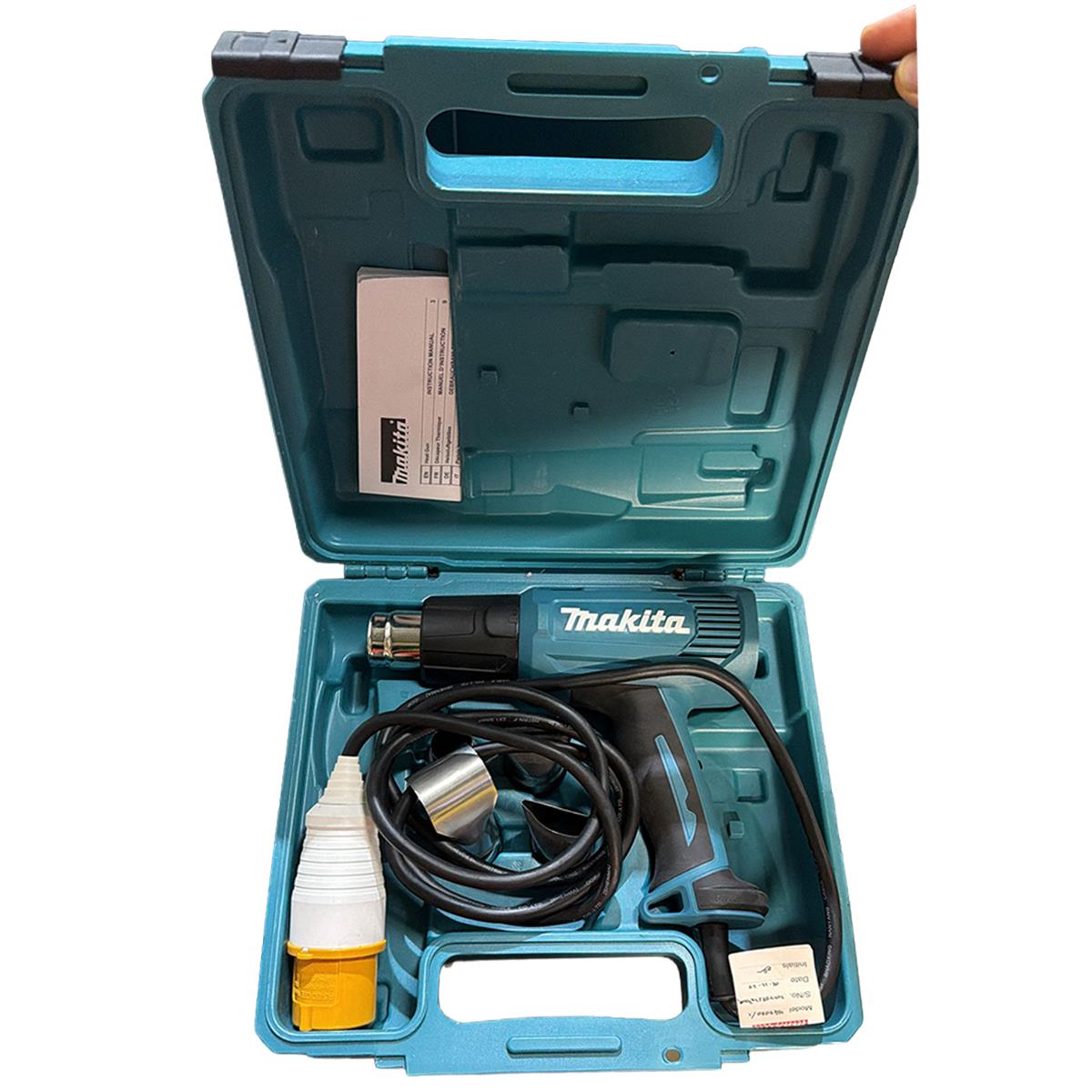 Makita HG5030K/1 Corded Heat Gun 110V/1300W Item Condition Seller Refurbished
