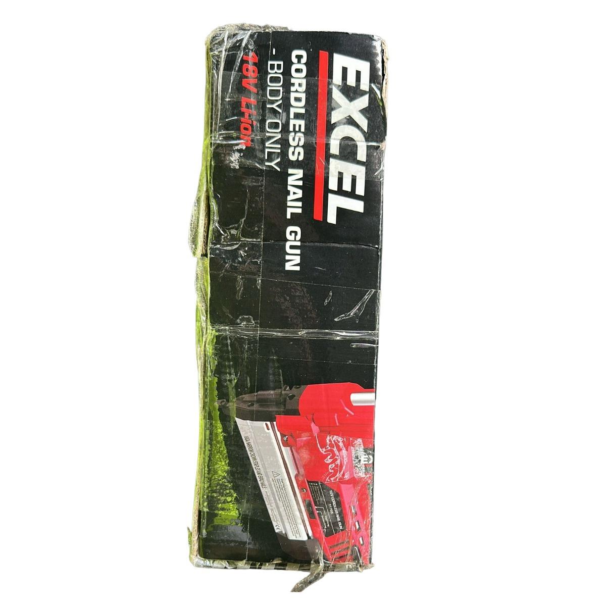 Excel 18V Cordless Second Fix Nailer (Battery & Charger Not Included) Item Condition Used