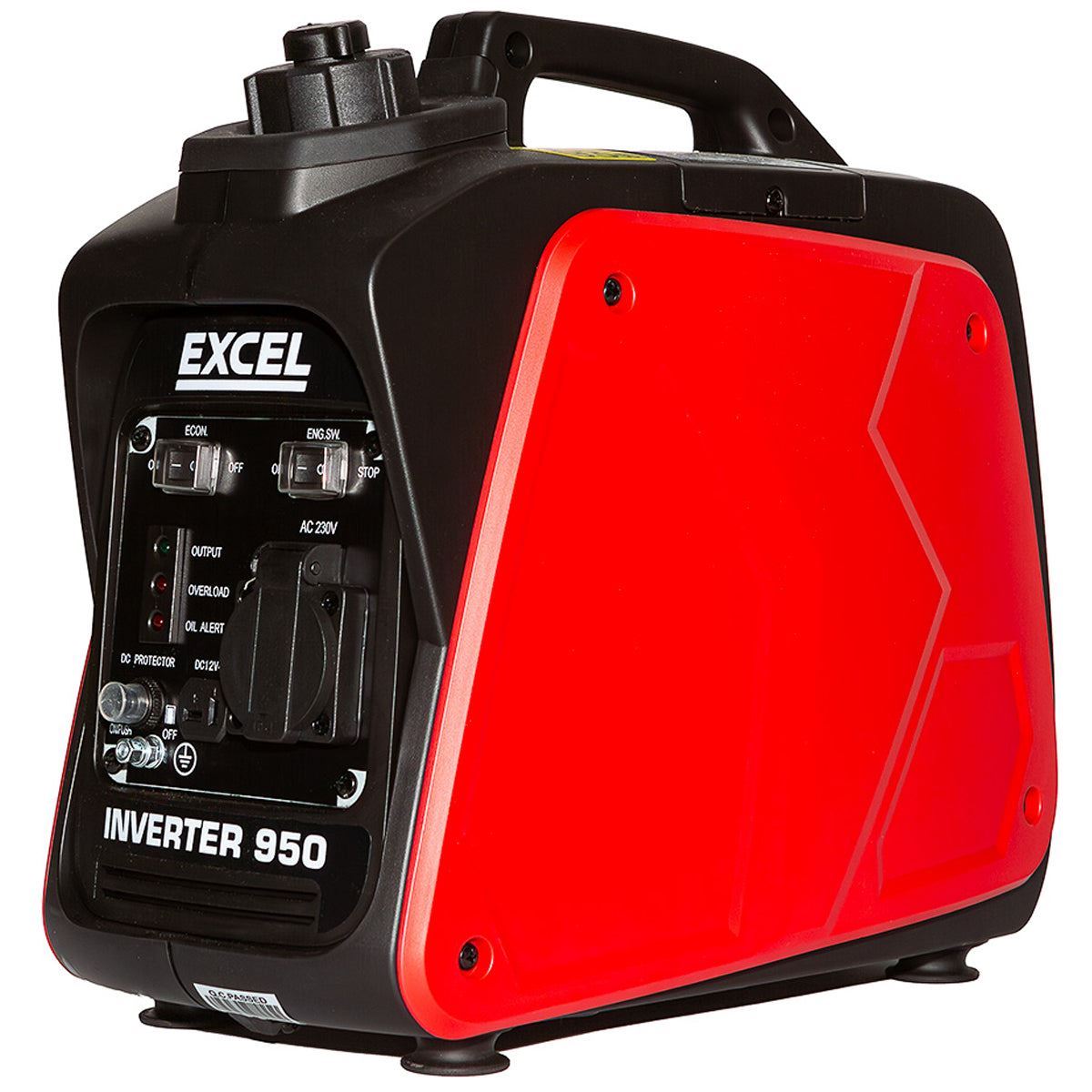 Excel Petrol Inverter Generator 4-Stroke Engine - 800W Power Output, 40CC for Reliable Outdoor use