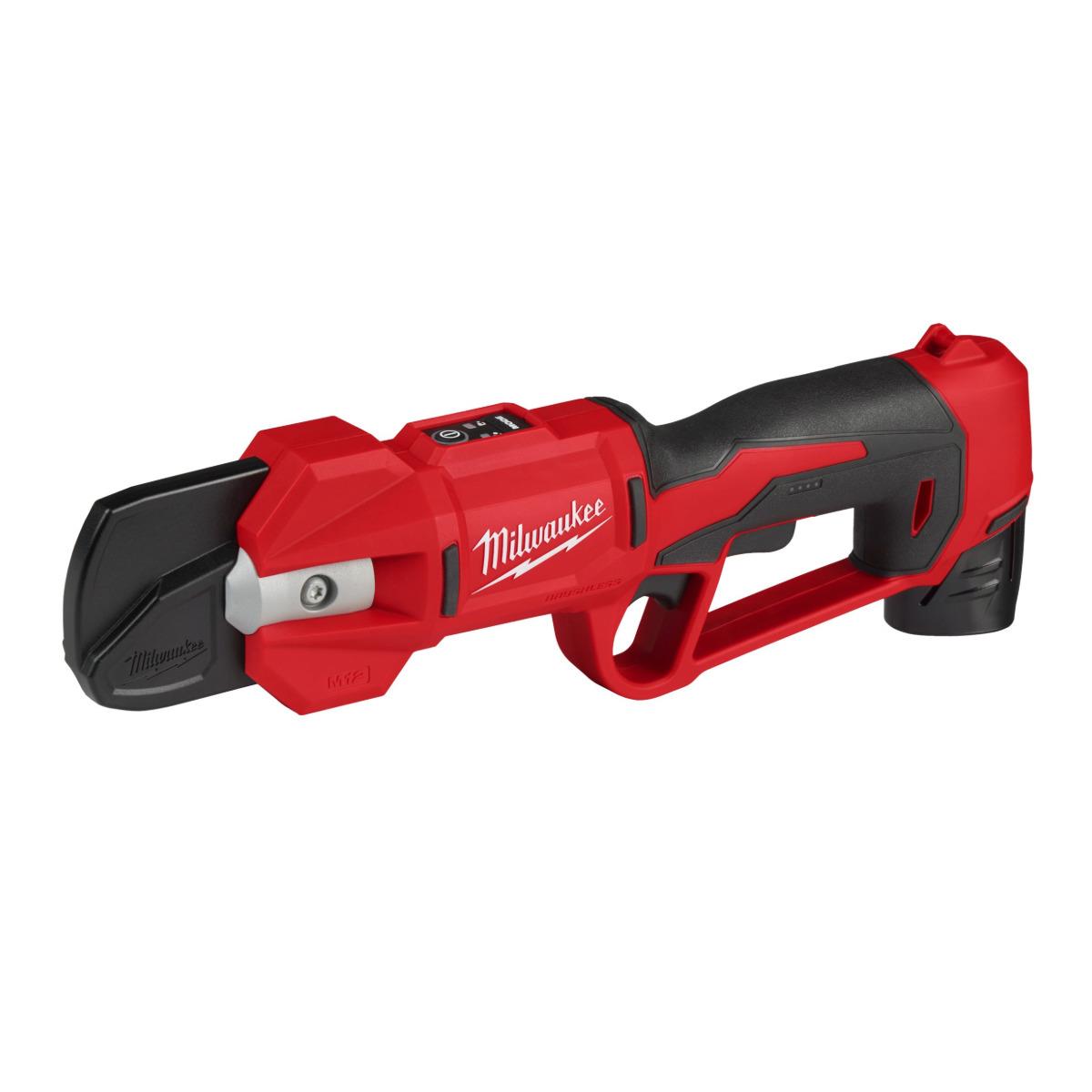 Milwaukee M12BLPRS-202 FUEL 12V Brushless Pruning Shears with 2 x 2.0Ah Batteries & Charger 4933480116
