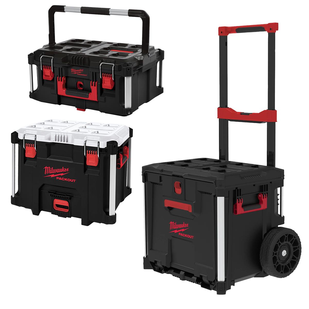 Milwaukee Packout Rolling Drawer Tool Box Trolley With 22