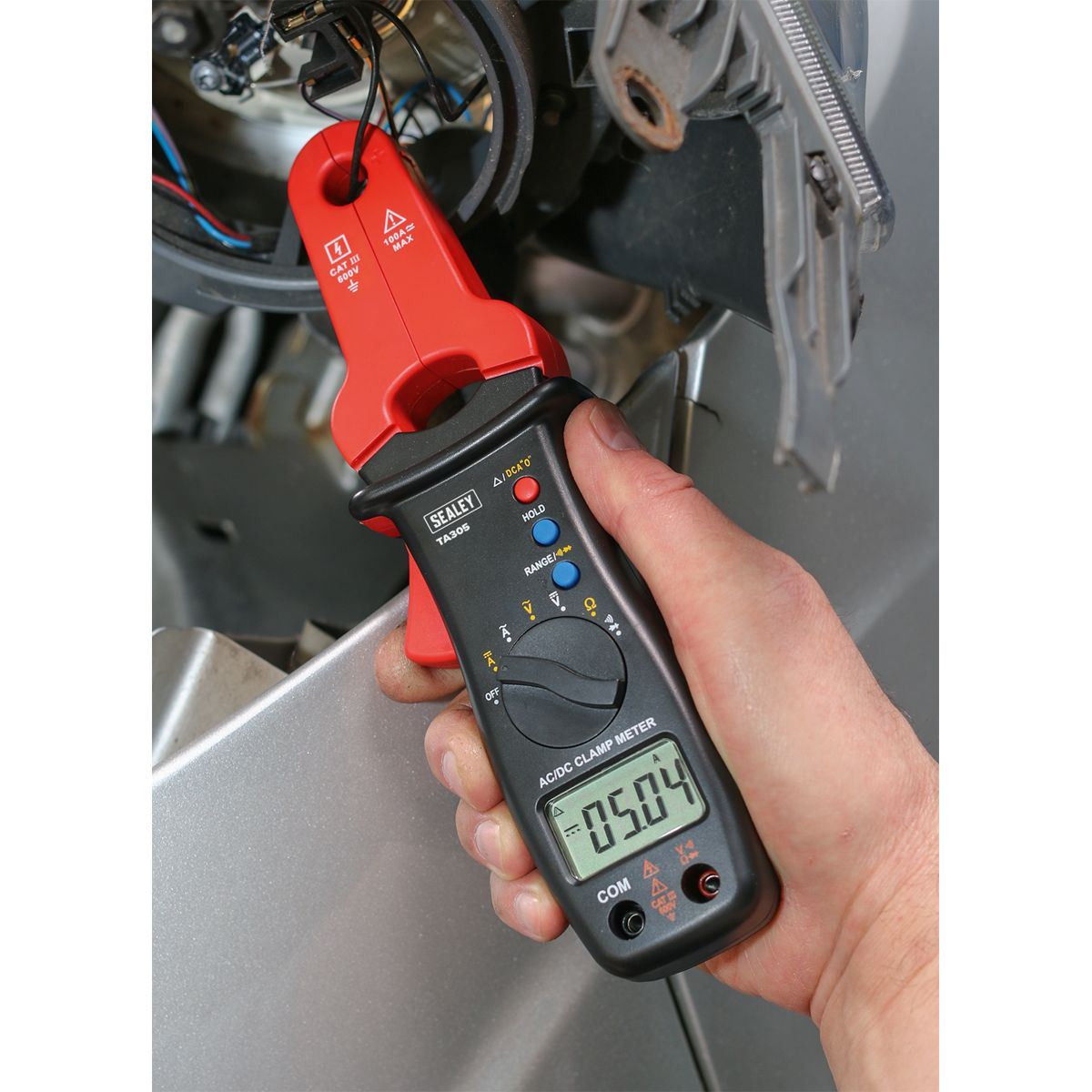 Sealey TA305 AC/DC Clamp Meter & Multimeter