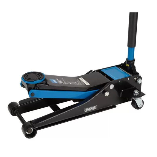 Draper TJ3000B 3T Trolley Jack Blue 28481