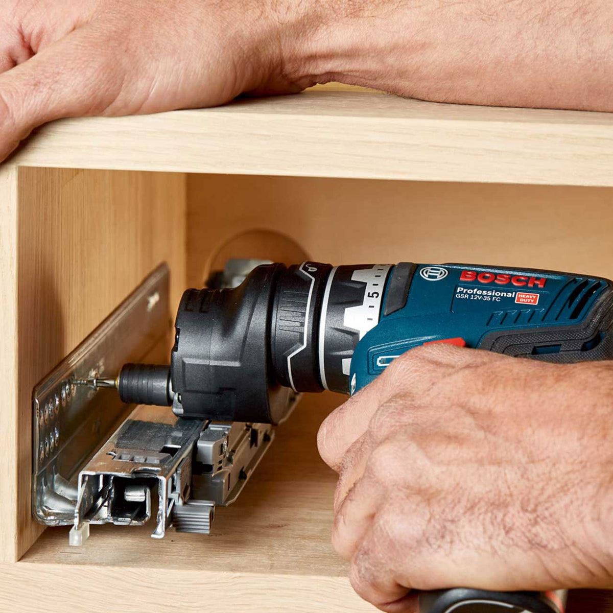 Bosch GSB 12V-35 Professional Brushless Combi Drill Body Only for Versatile Drilling Power 06019J9002