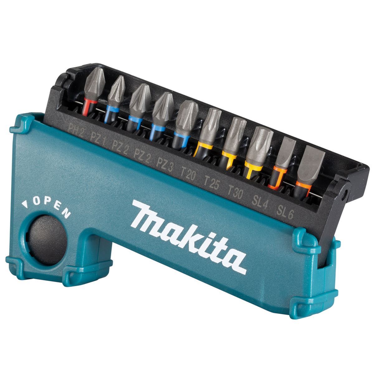 Makita E-03573 Impact Premier Torsion Screw Bit Set Of 11 Pieces