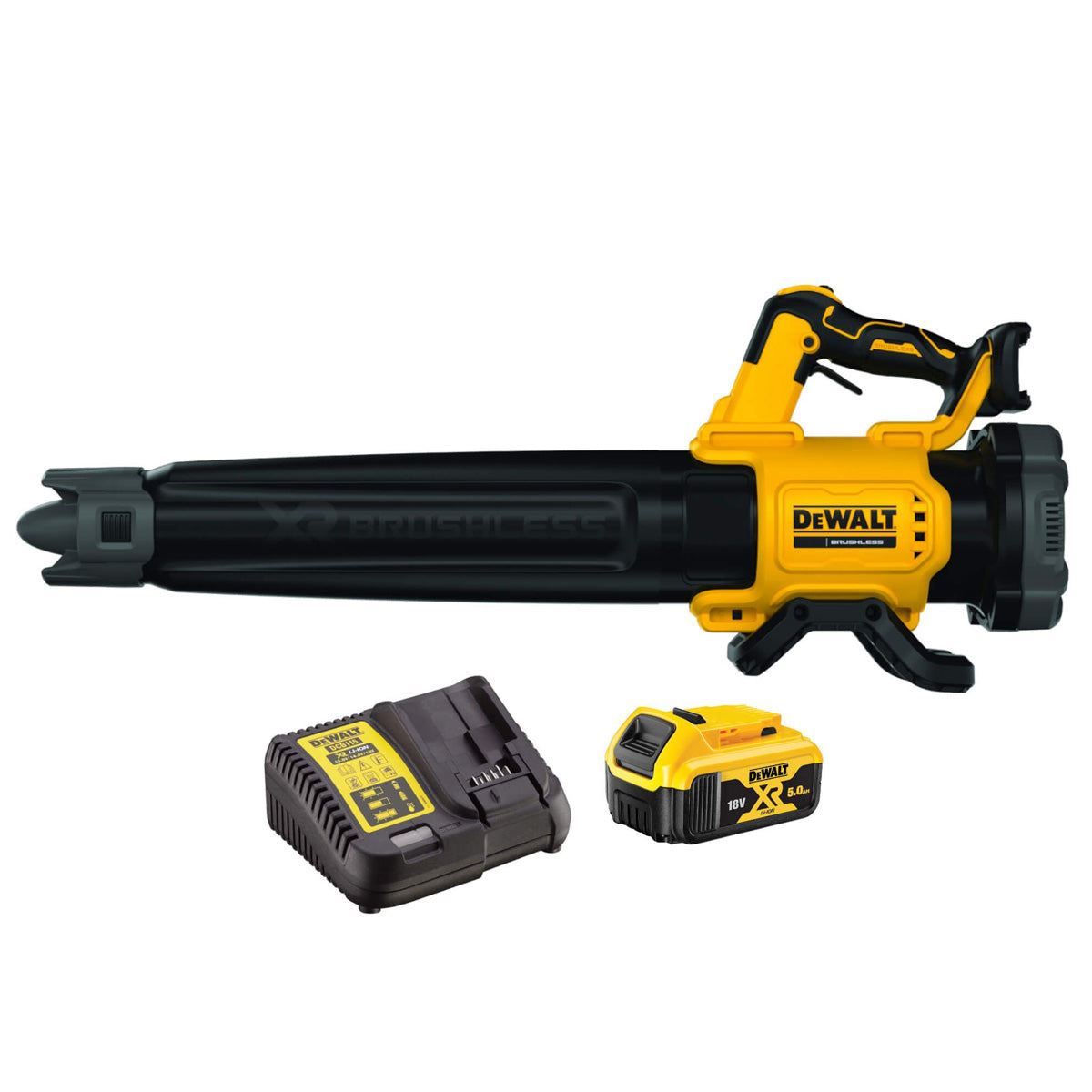 Dewalt DCMBL562P1-GB 18V XR Brushless Axial Blower With 1 x 5.0Ah Battery & Charger