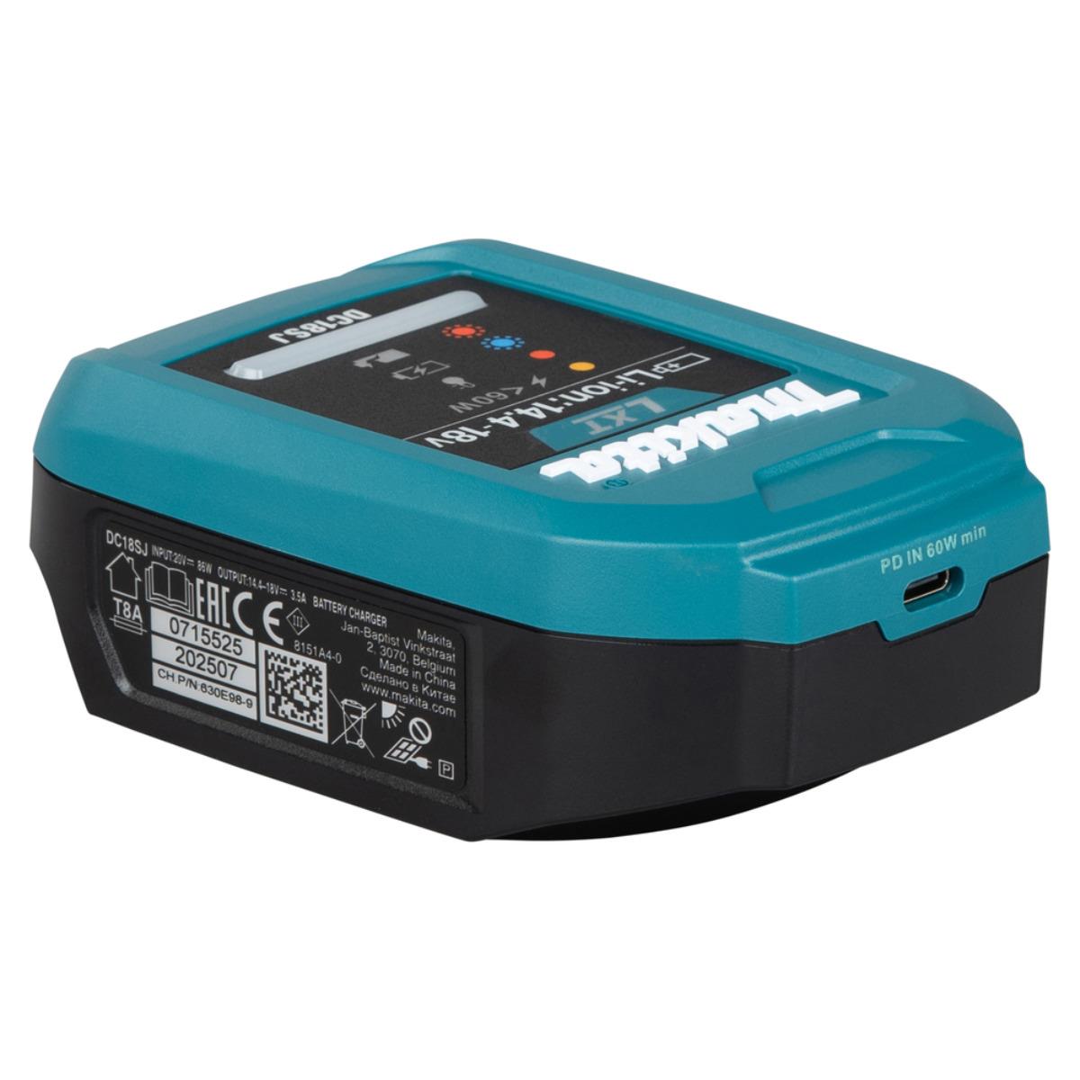 Makita DC18SJ 18V LXT Battery Charger
