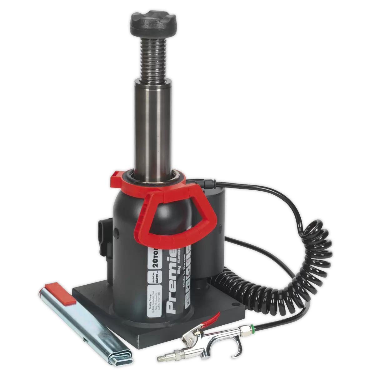 Sealey AM20 20tonne Manual/Air Hydraulic Bottle Jack