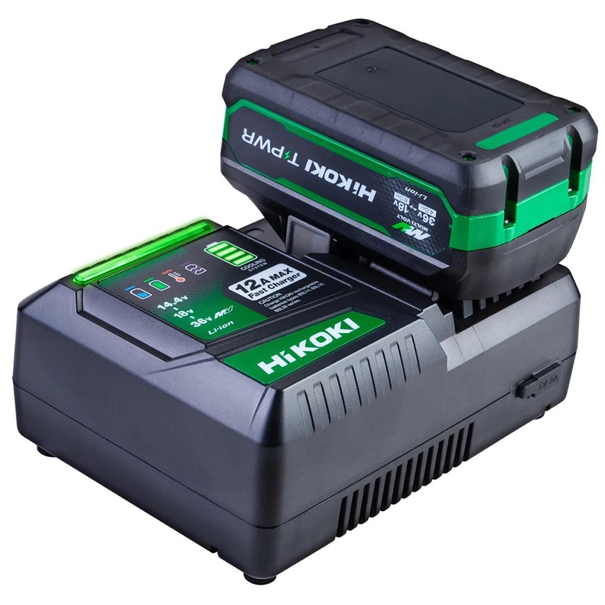 HiKOKI UC36YSL2 14.4V-18V-36V 12A Superfast Battery Charger
