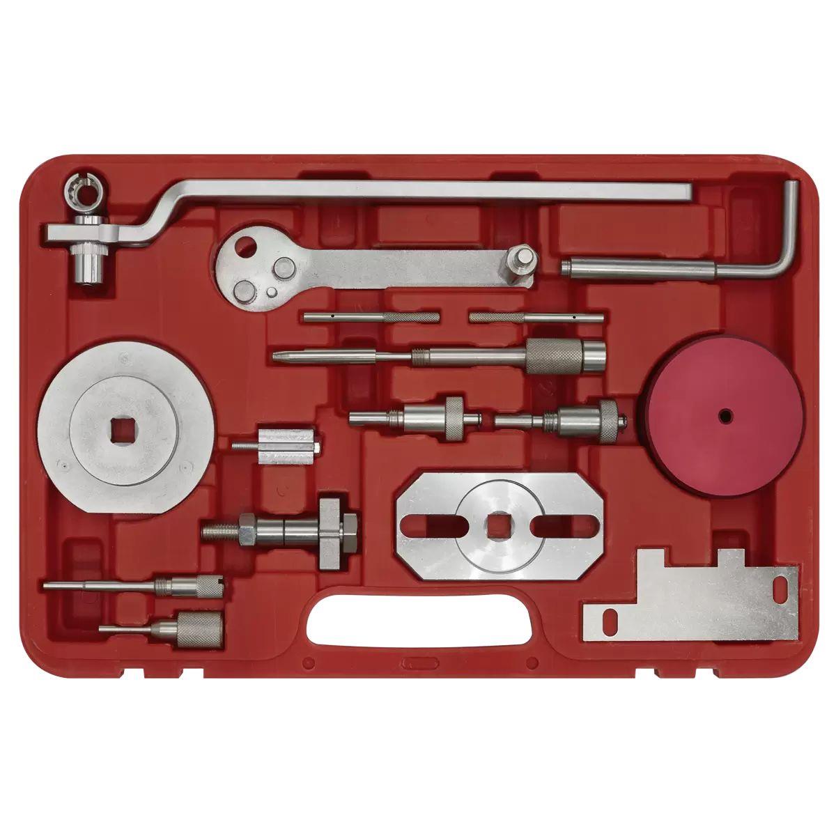 Sealey VSE5036 Diesel Engine Timing Tool Kit for Fiat, Ford, Iveco - Belt/Chain Drive