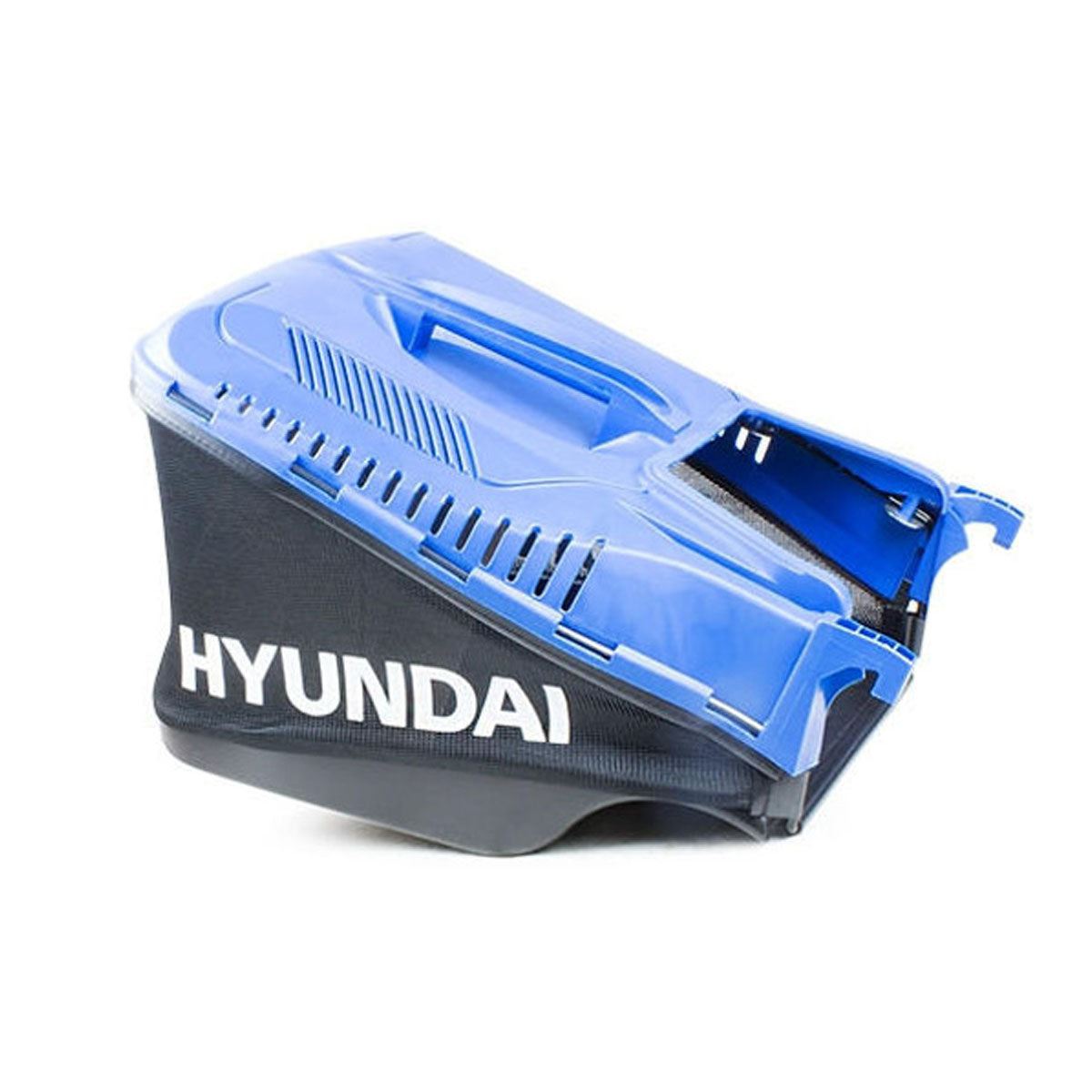 Hyundai HYM430SPR 43cm Self-Propelled Petrol Roller Lawnmower, 25-75mm Cuts & Rear Discharge