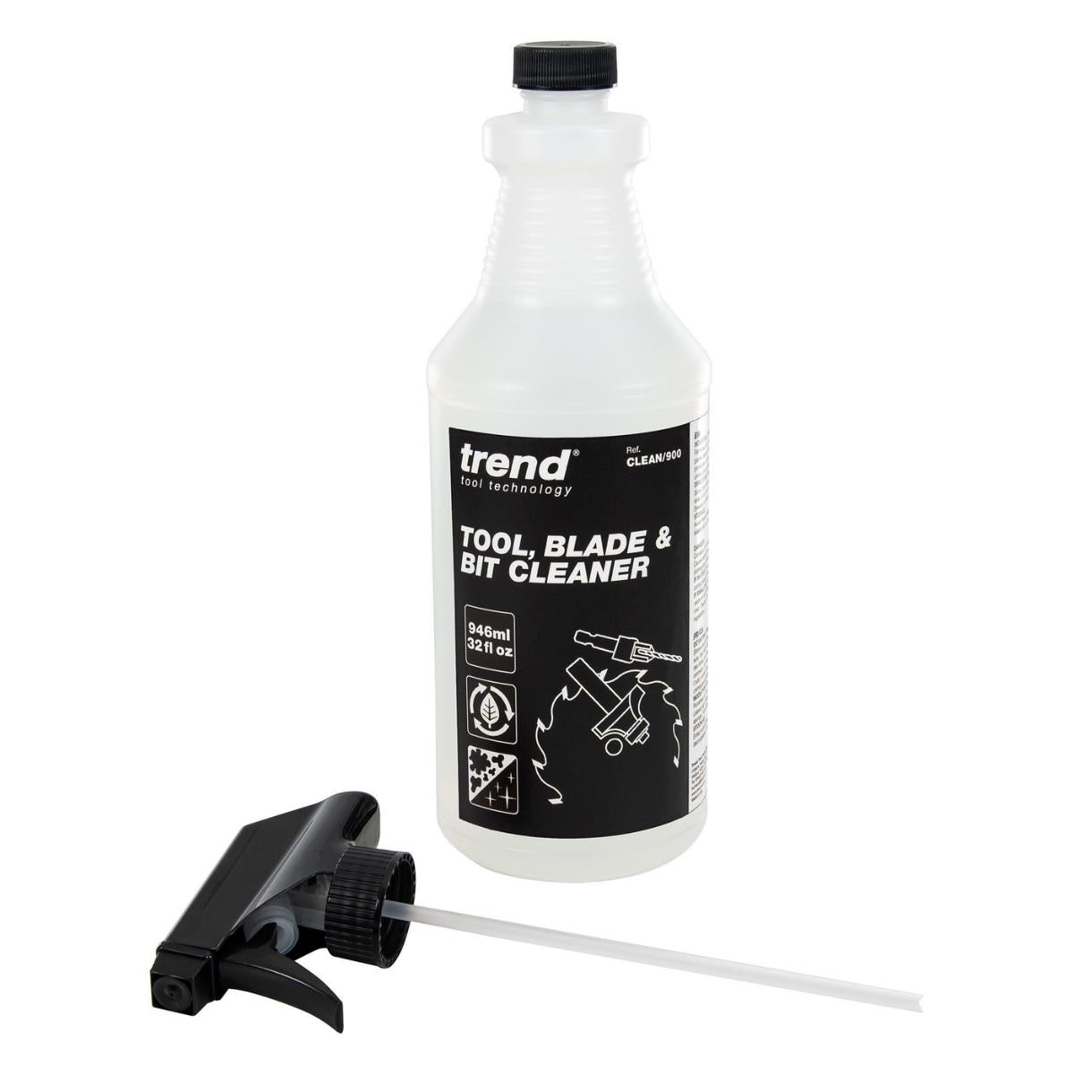 Trend CLEAN/900 Tool, Blade & Bit Cleaner 946ml (32oz)