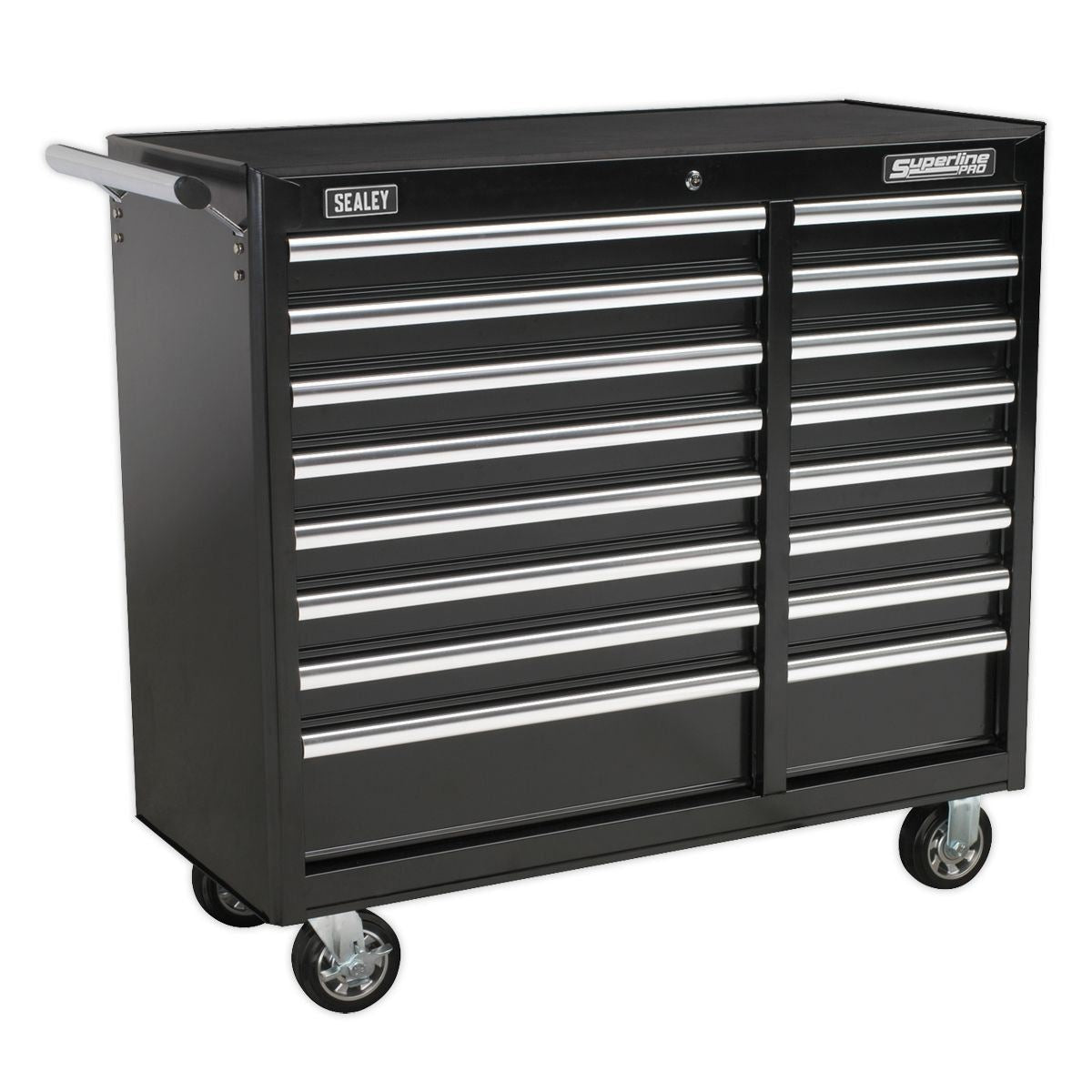 Sealey AP41169B Rollcab 16 Drawer with Ball Bearing Runners Heavy-Duty