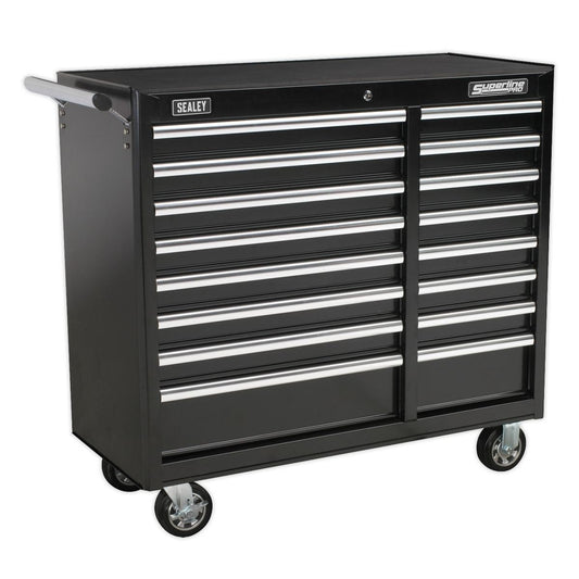 Sealey AP41169B Rollcab 16 Drawer with Ball Bearing Runners Heavy-Duty
