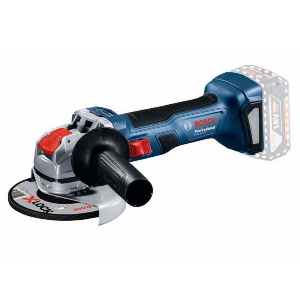 Bosch GWX 18V-7 Brushless Angle Grinder 115mm Body Only Powerful & Lightweight 06019H9103