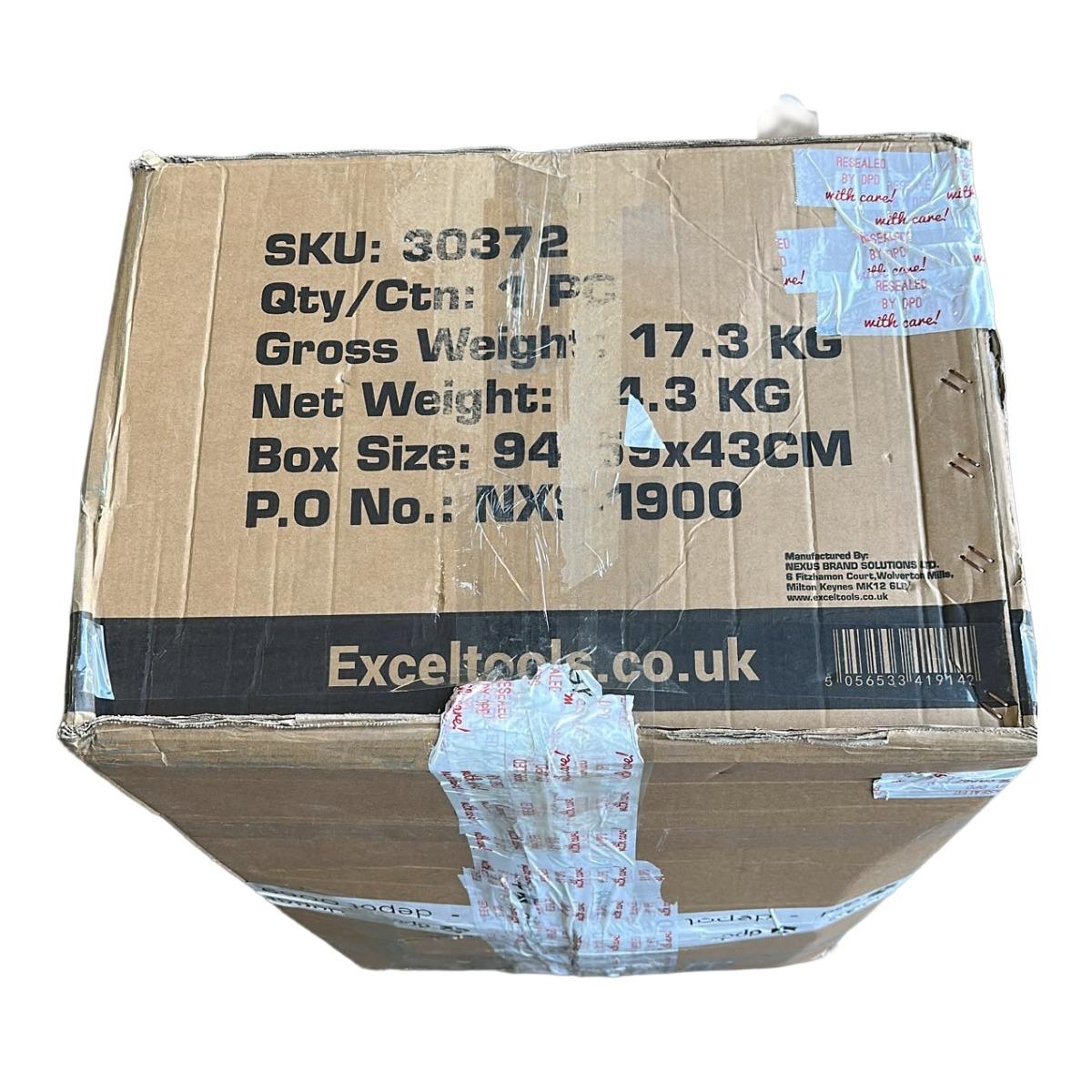 Excel Heavy Duty Wheelbarrow with 100L HDPE Tray Item Condition Damaged Box