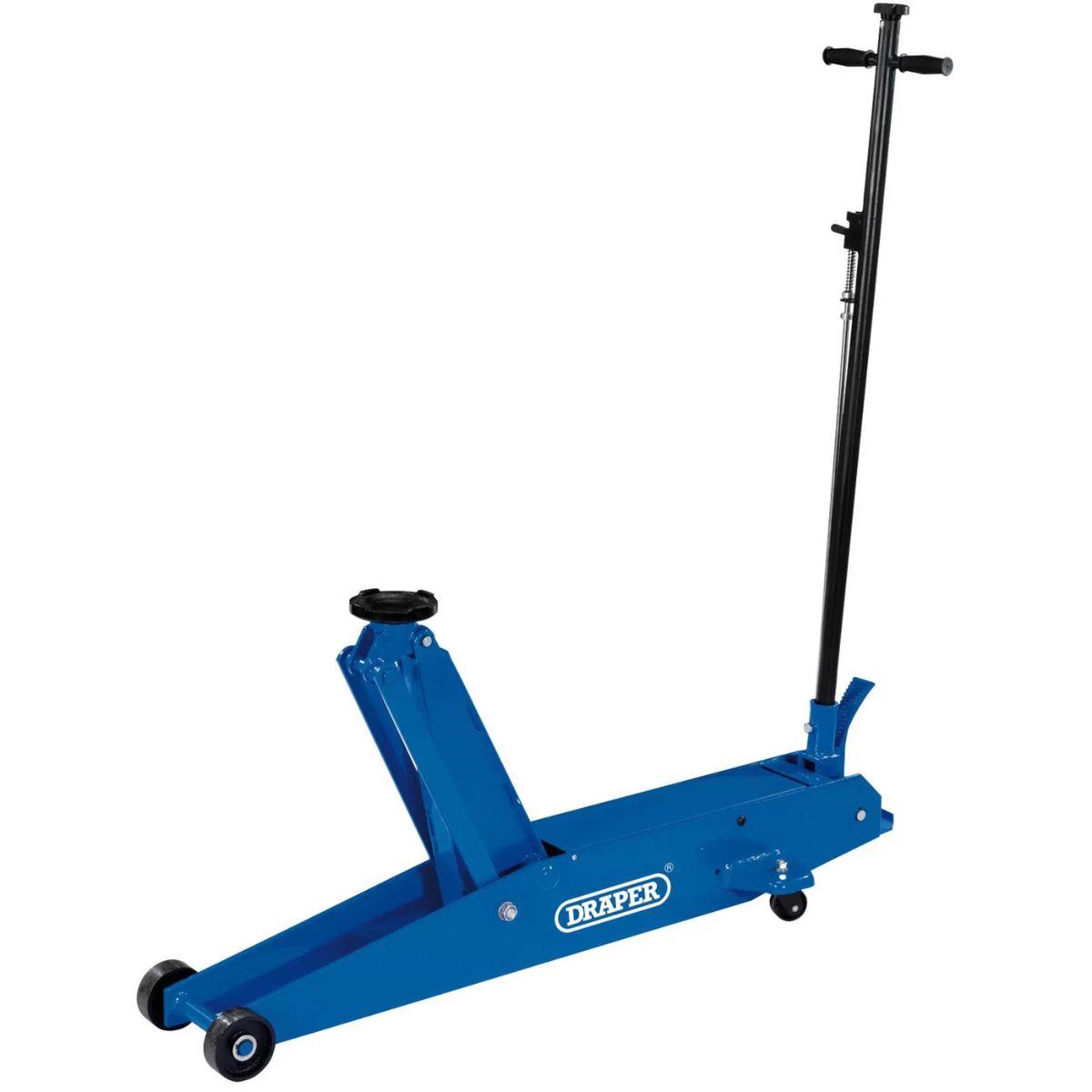 Draper TJ3LR Long Chassis Trolley Jack 3 Tonne 03463