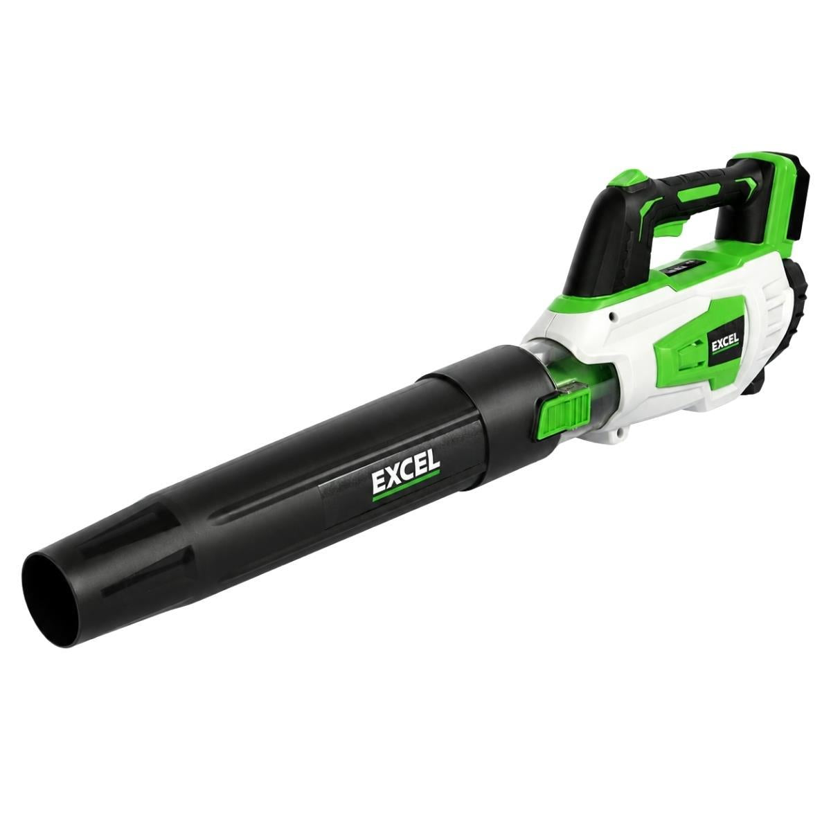 Excel 20V Leaf Blower with Turbo Mode & 1 x 4.0Ah Battery, Charger