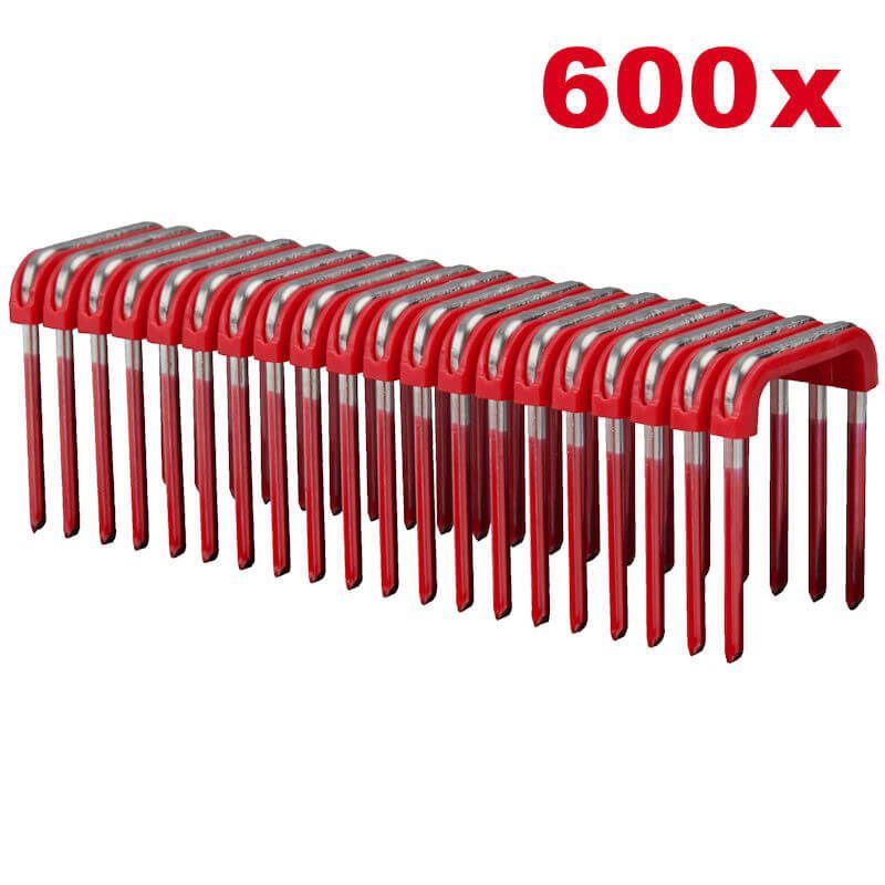 Milwaukee 25mm Insulated Cable Staples for M12BCST Stapler Pack of 600 4932479628