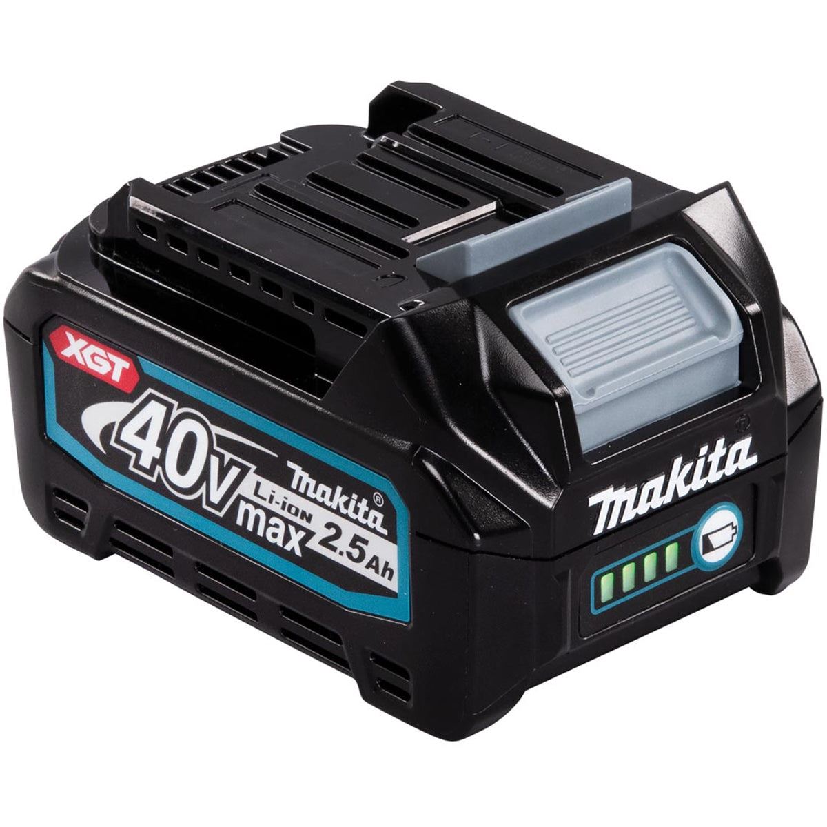 Makita MR002GZ 40V Blue Job Site Bluetooth Radio With 1 x 2.5Ah Battery & Charger