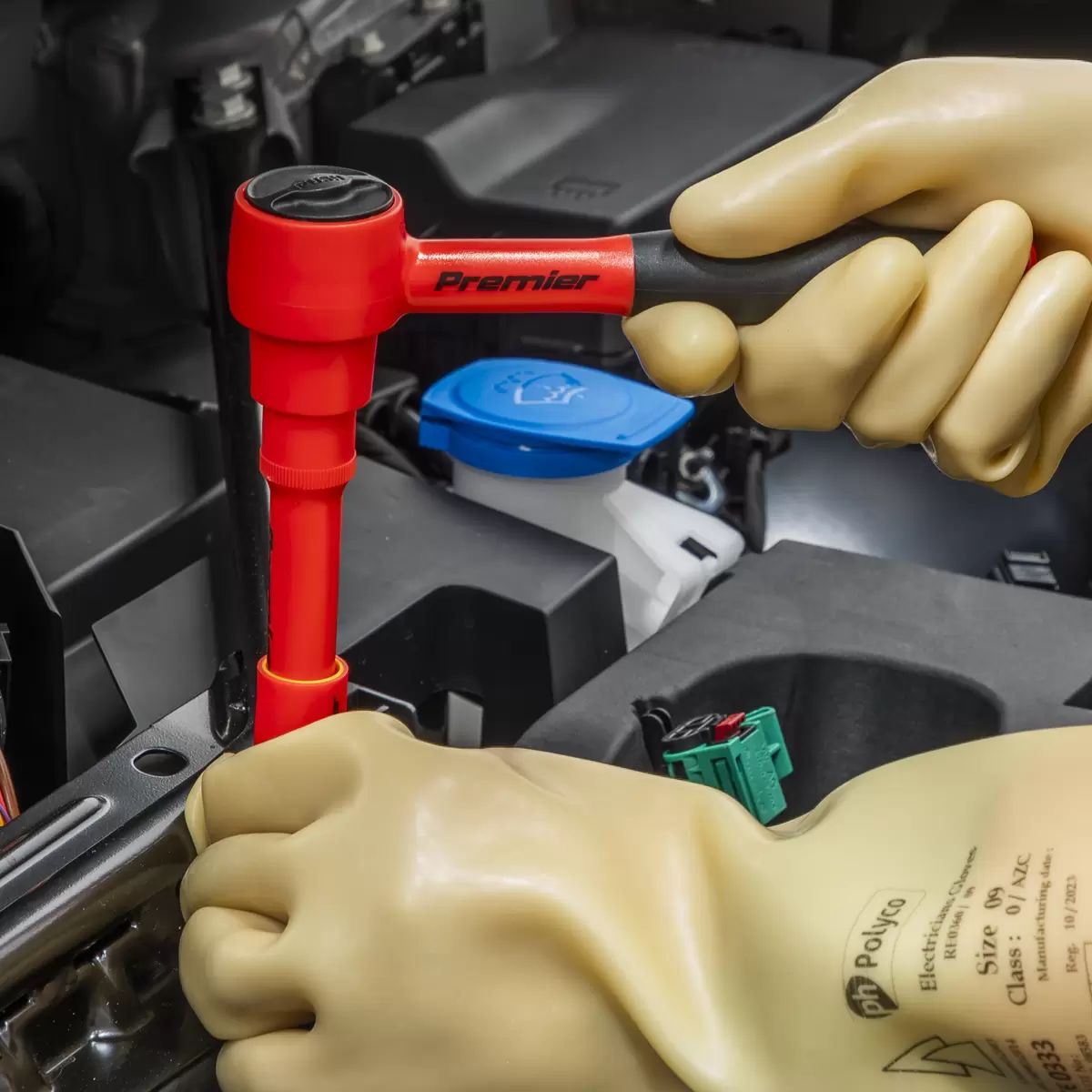 Sealey TBTE01 Insulated Socket Set with Tool Tray 3/8