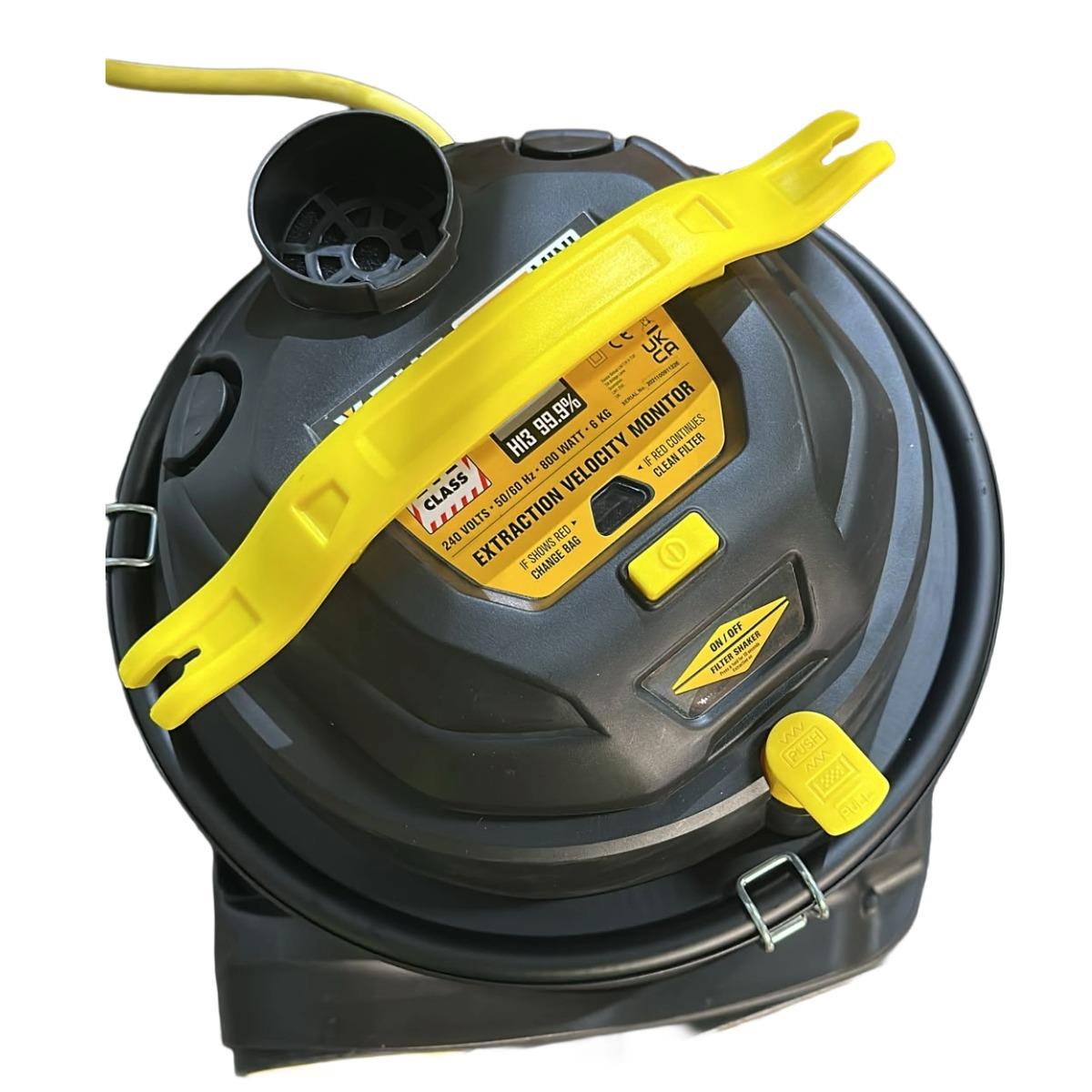 V-TUF MINI240 M-Class Dust Extractor Vacuum Cleaner 240V Item Condition Damaged Box