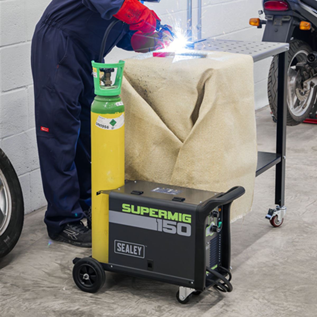 Sealey SUPERMIG150 150A Professional MIG Welder 230V