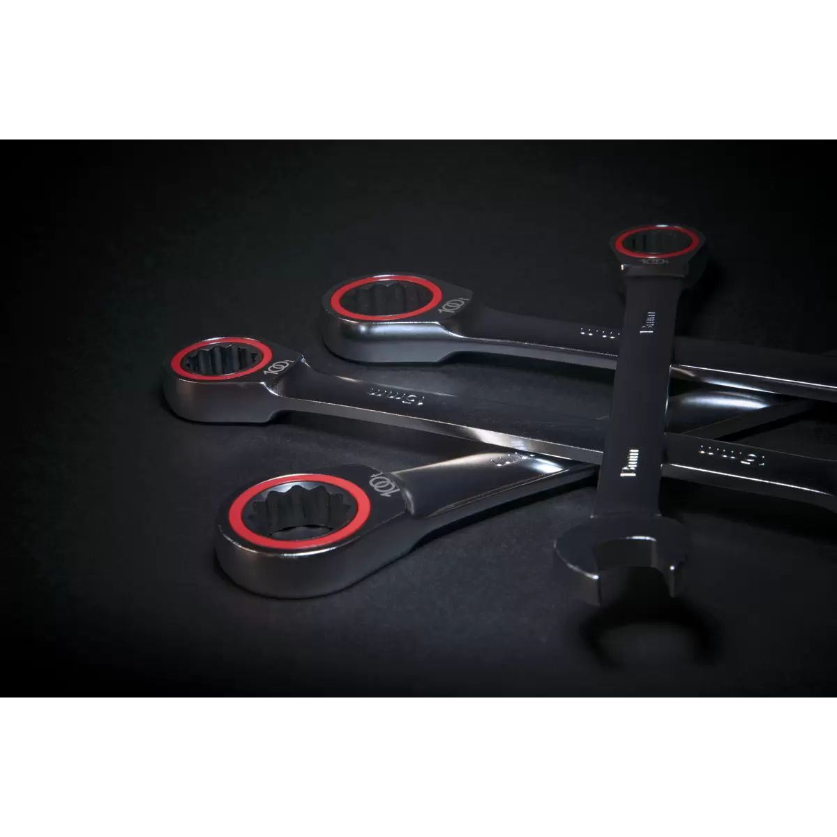 Sealey AK63940 Ratchet Combination Spanner Set 12pc