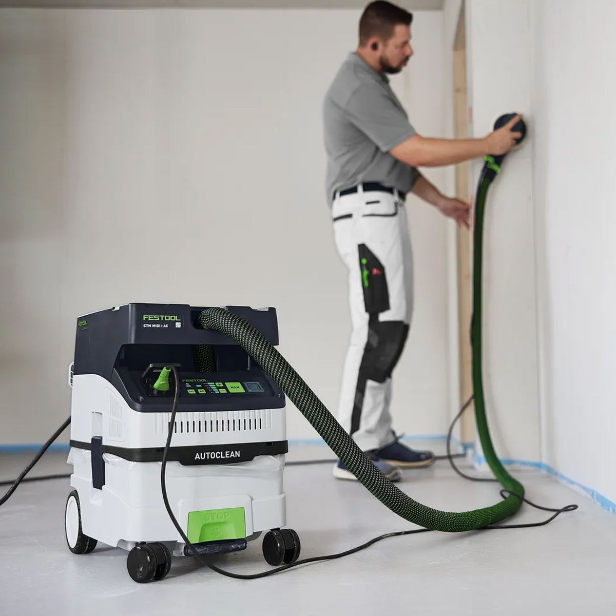 Festool CLEANTEC CTM MIDI I AC M-Class Wet and Dry Mobile Dust Extractor 15L 110V GB - 578551