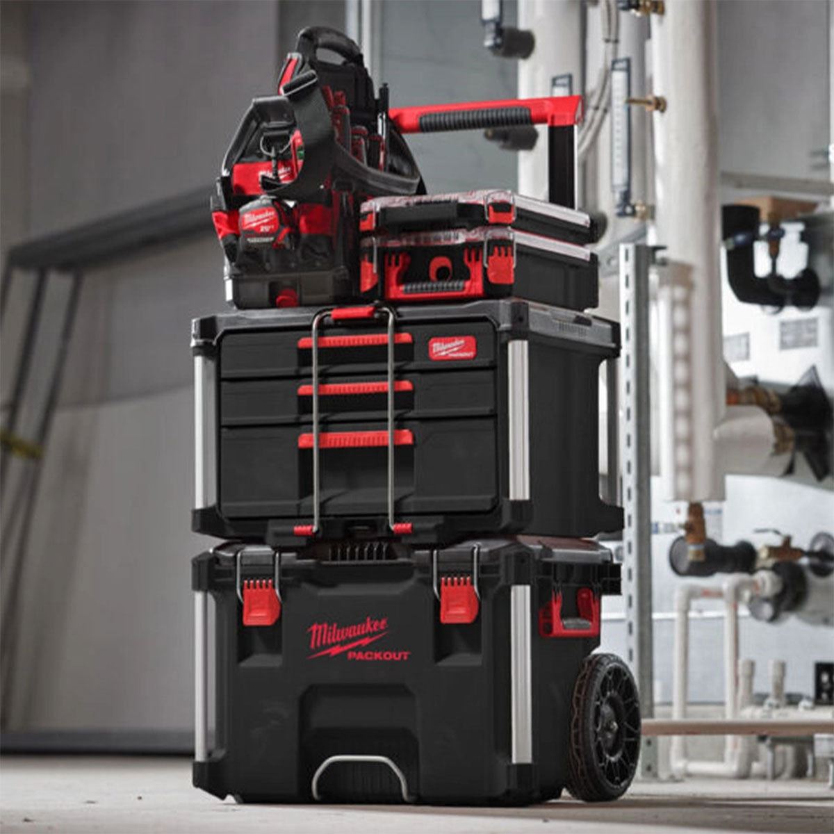 Milwaukee PACKOUT 2+1 Drawer Tool Box 4932493190