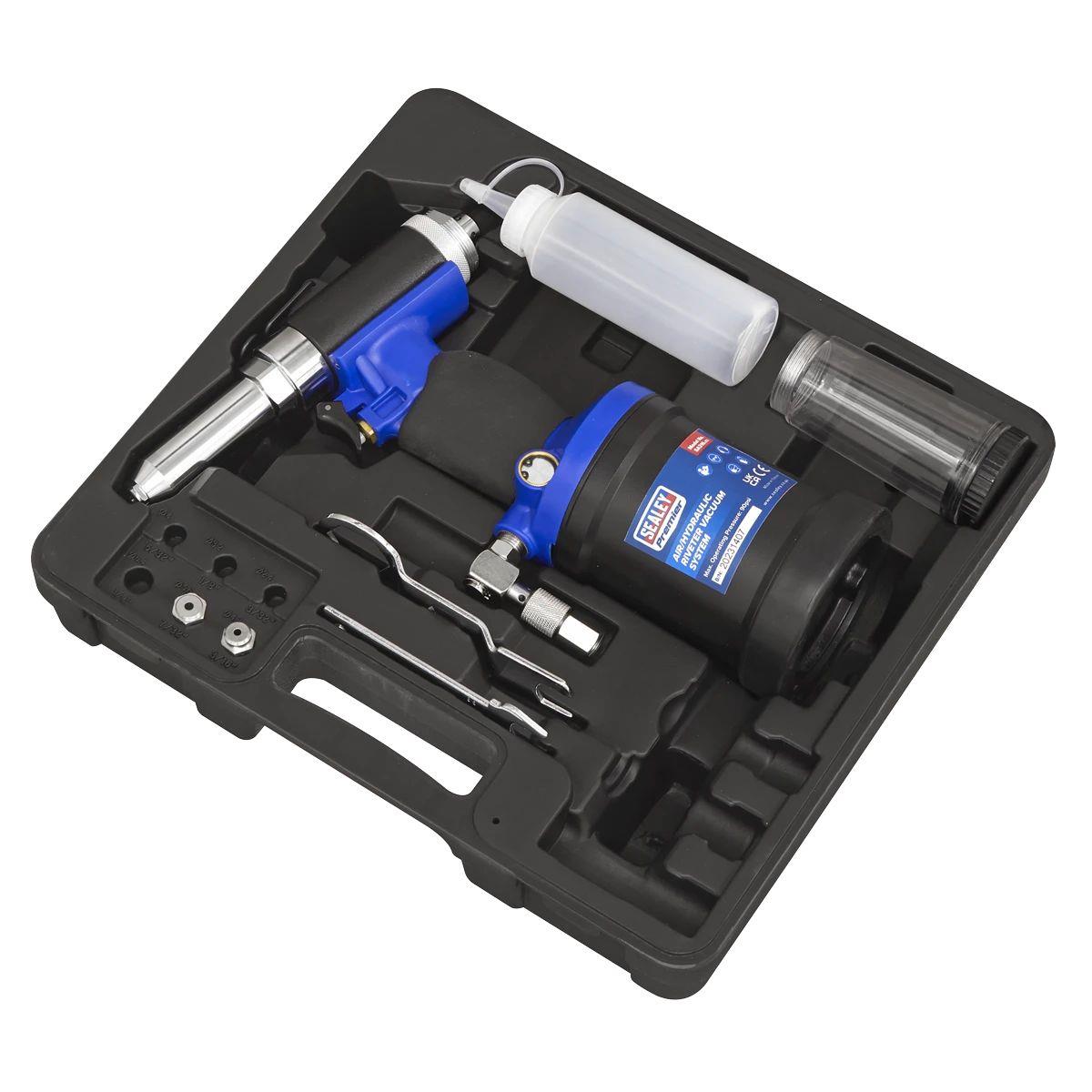 Sealey SA316 Air/Hydraulic Riveter Heavy-Duty Vacuum System
