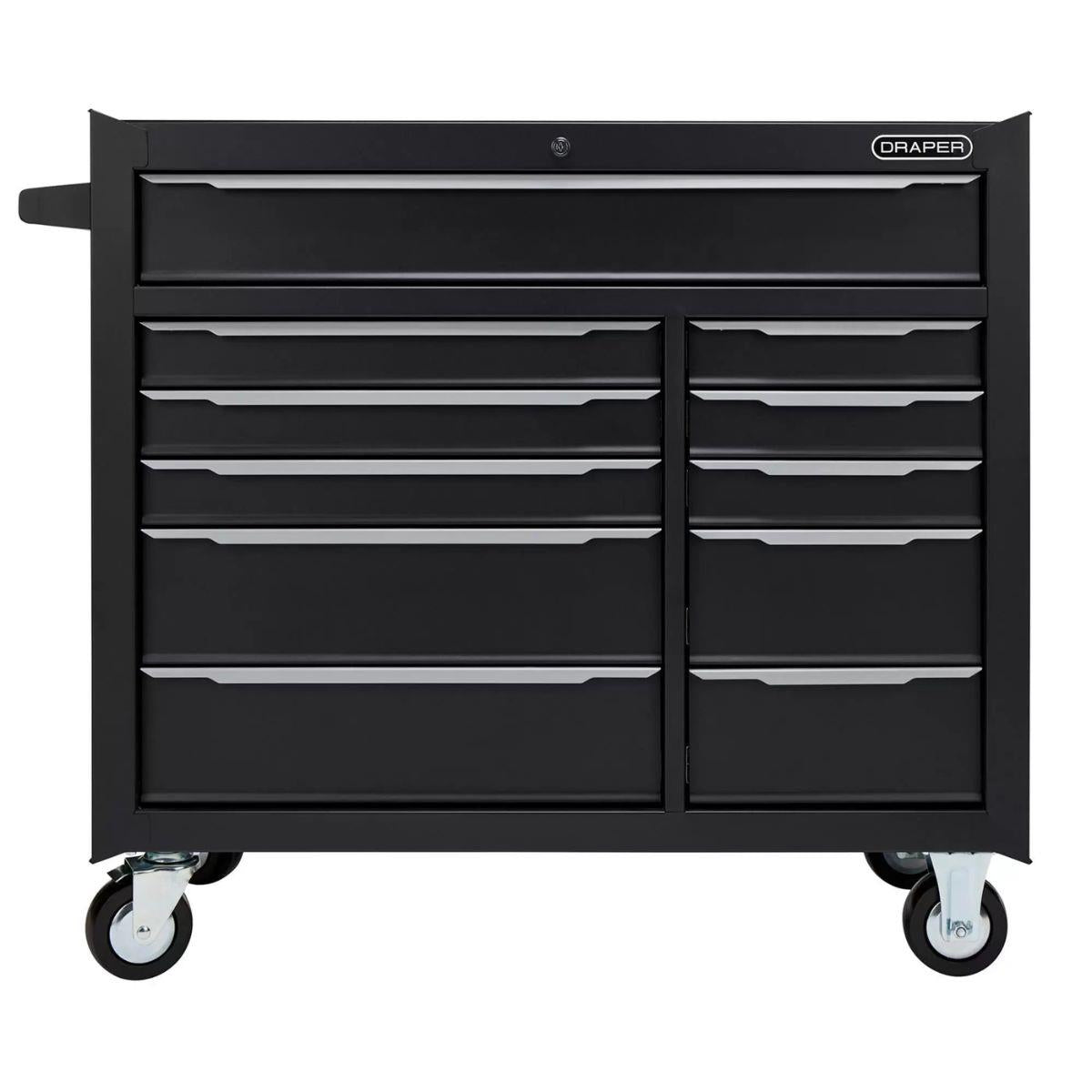 Draper D100-42RC11 Roller Tool Cabinet 11 Drawer 42 Inch Heavy Duty Steel Tool Storage Cabinet 30798