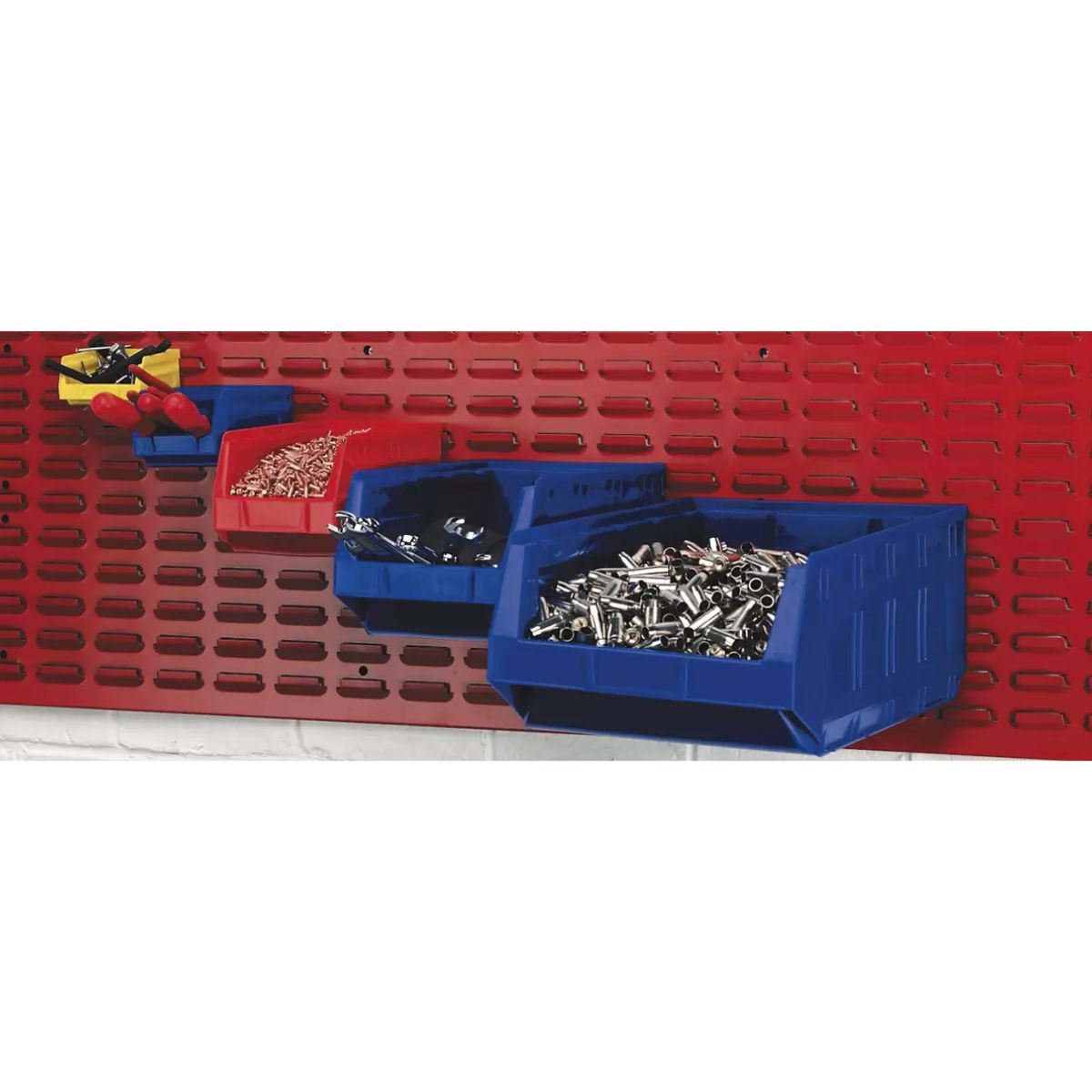 Sealey TPS2 Plastic Storage Bin Blue Pack of 48