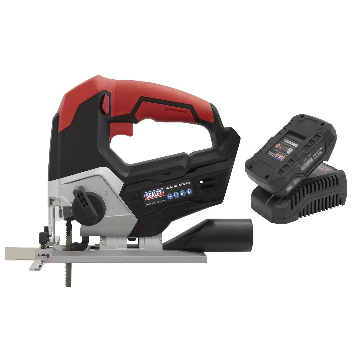 Sealey CP20VJSKIT1 20V Cordless Jigsaw Kit With Battery & Charger