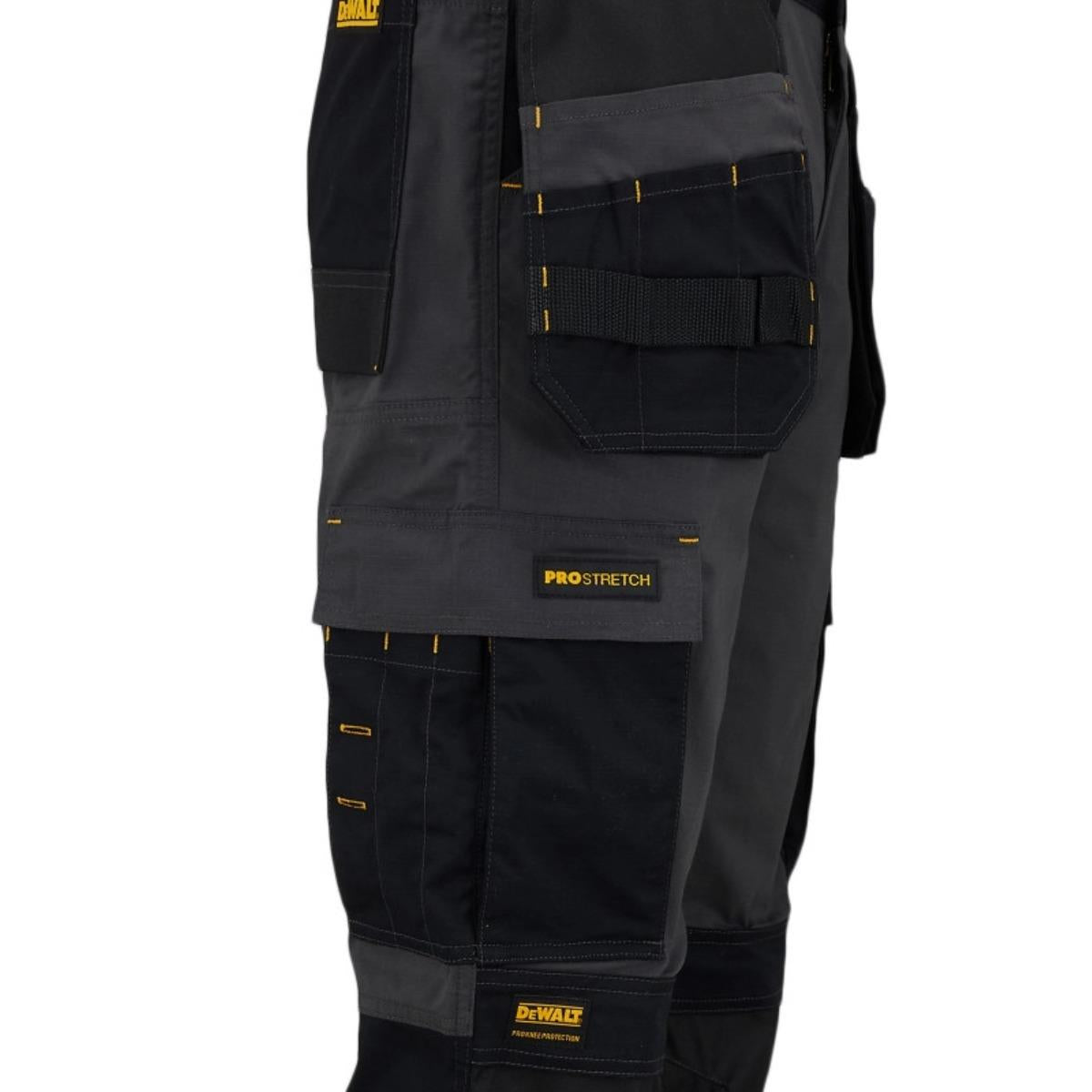 Dewalt Albany Stretch Slim-Fit Trousers with Holster Pockets Black - L31