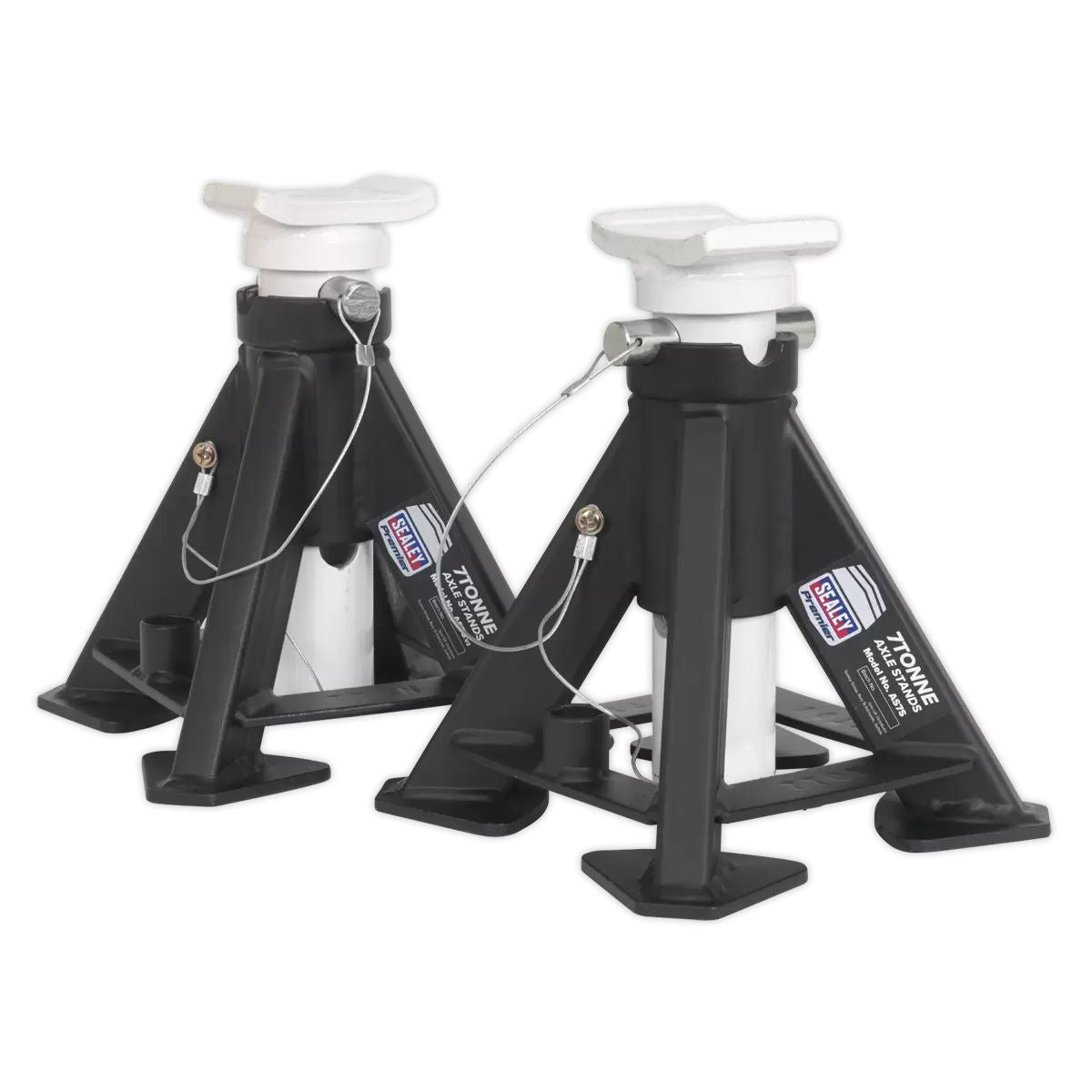 Sealey AS7S Short Axle Stands (Pair) 7 Tonne Capacity per Stand