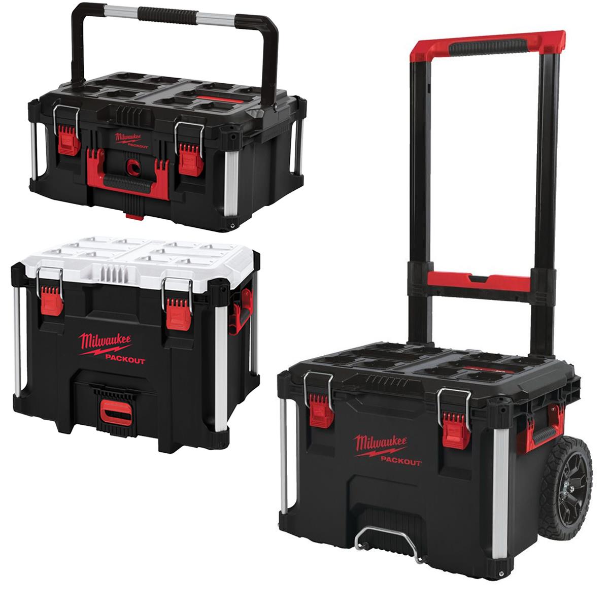 Milwaukee Packout Trolley Case With 22