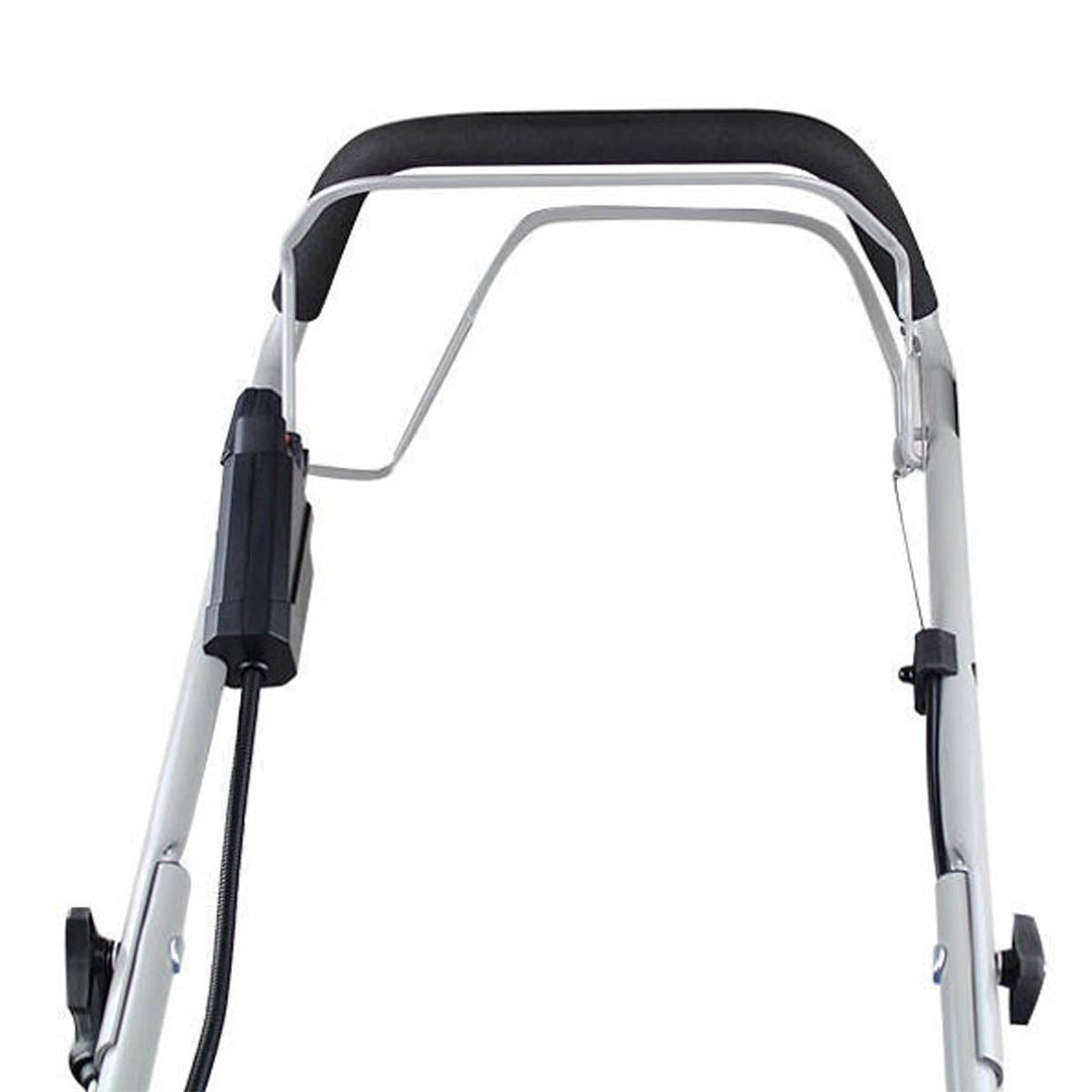 Hyundai HYM430SPE 42cm Self-Propelled Petrol Lawnmower 139cc Engine Electric Start, Rear Discharge & Mulching